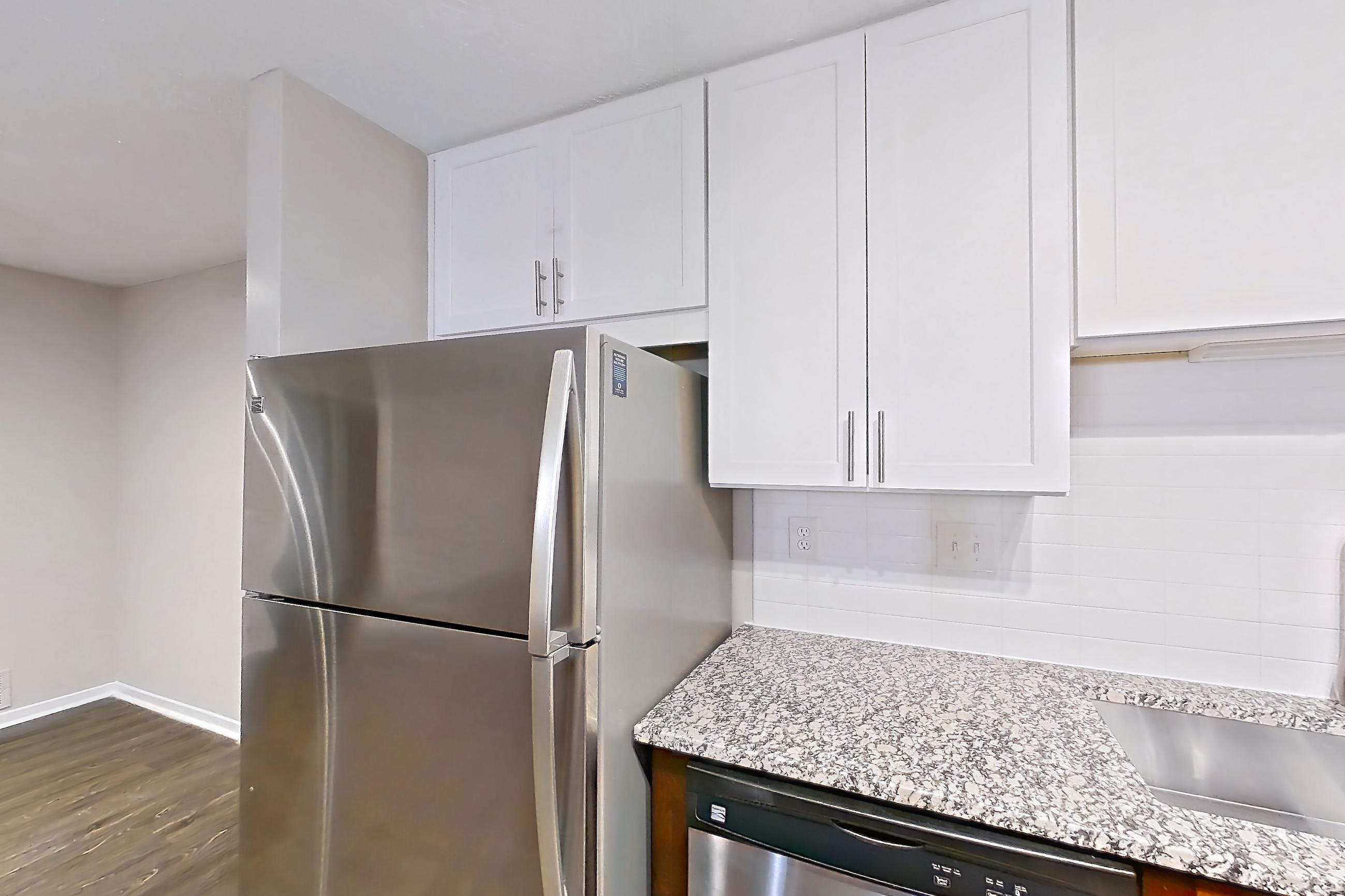 Kitchen in Apartment 2169g at Cortland at the Village, B2aR - The Johnson A floor plan