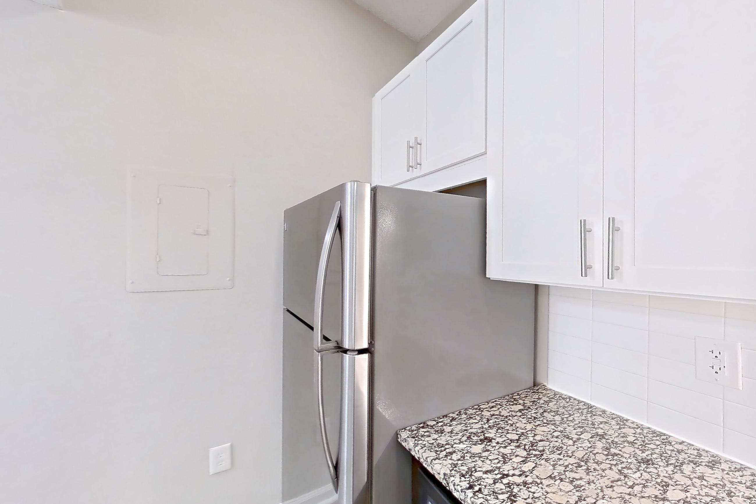 Kitchen in Apartment 2175r at Cortland at the Village, A2aR - The McClay A floor plan