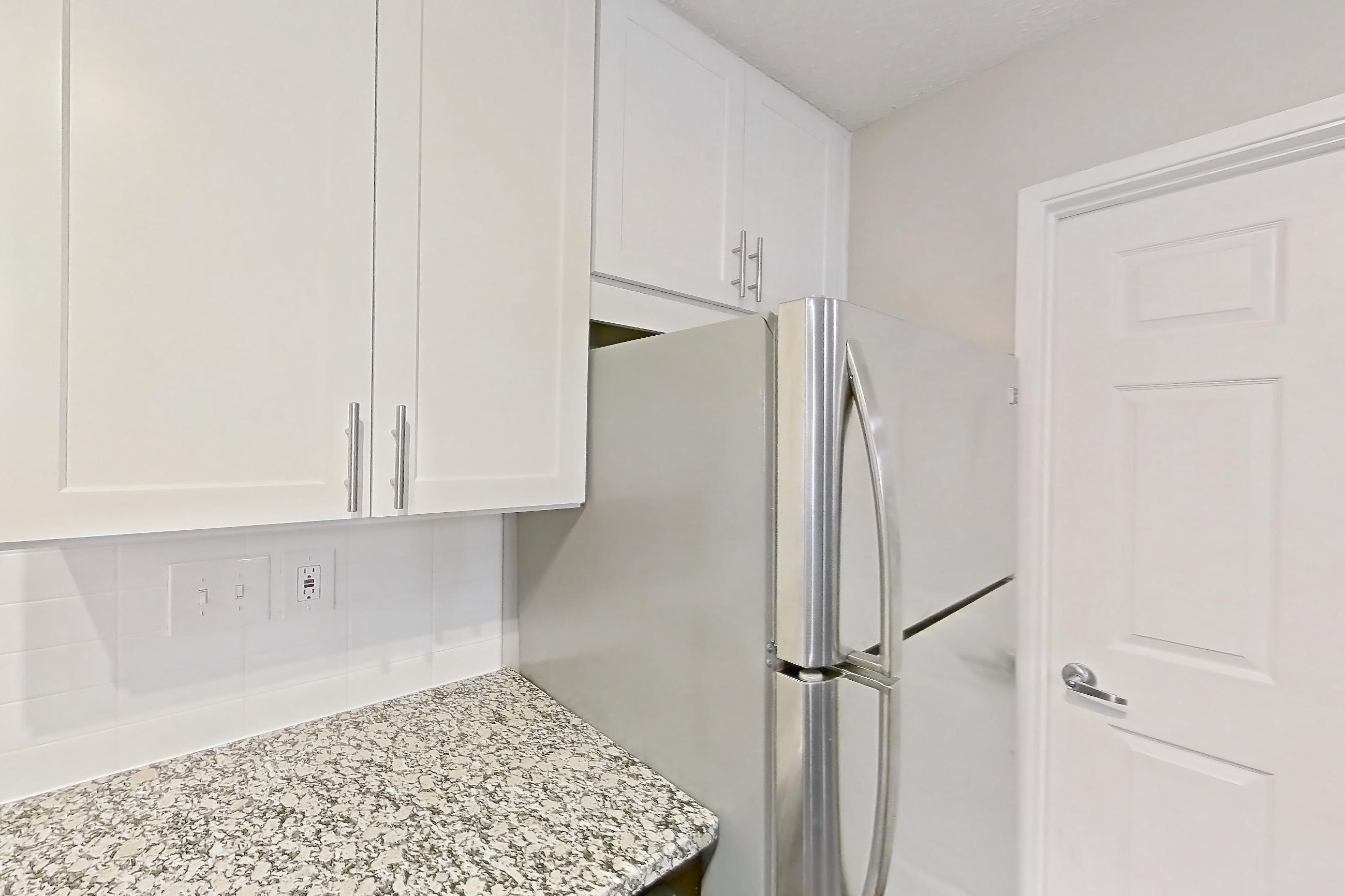 Kitchen in Apartment 2179e at Cortland at the Village, A5aR - The Griffin A floor plan