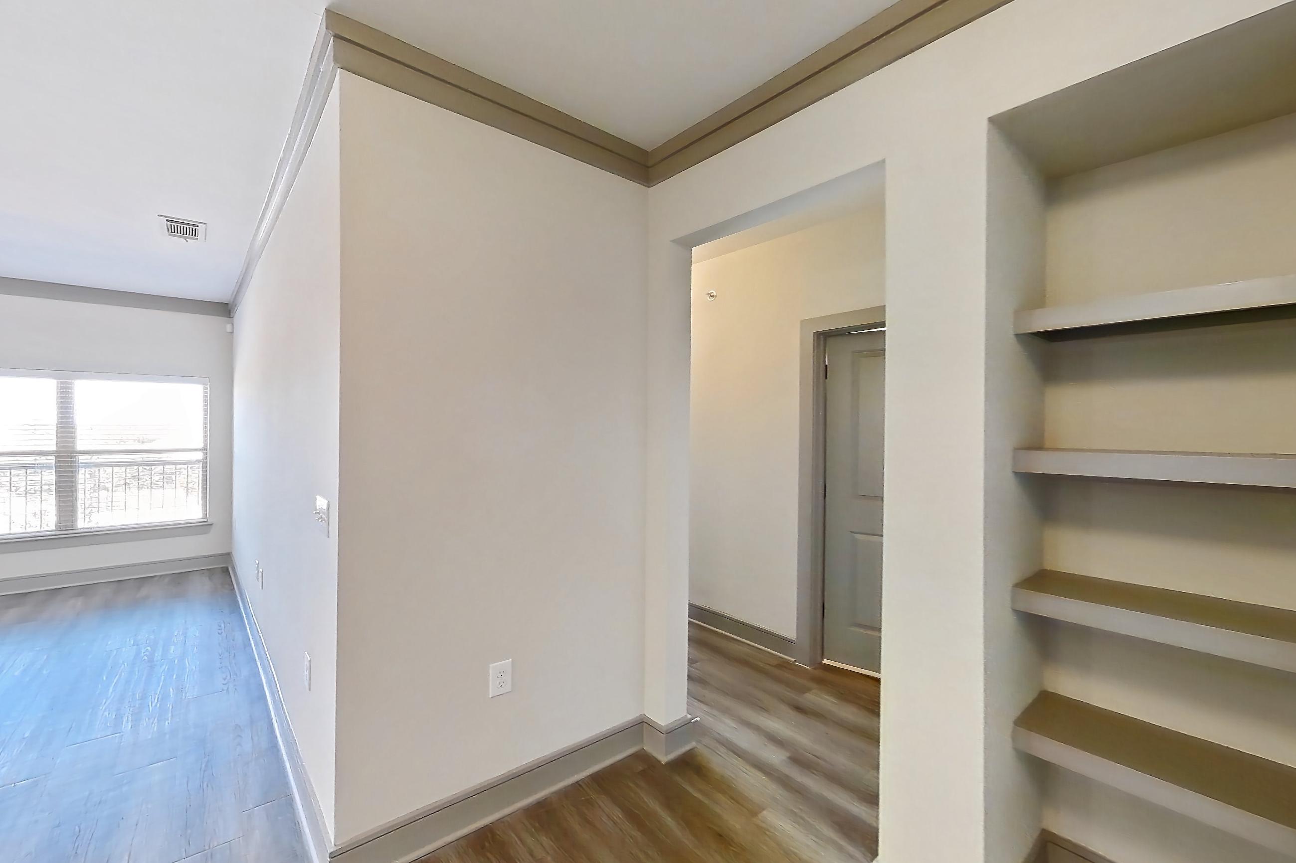 Dining room in Apartment 18211 at Cortland Phillips Creek Ranch, B1 floor plan