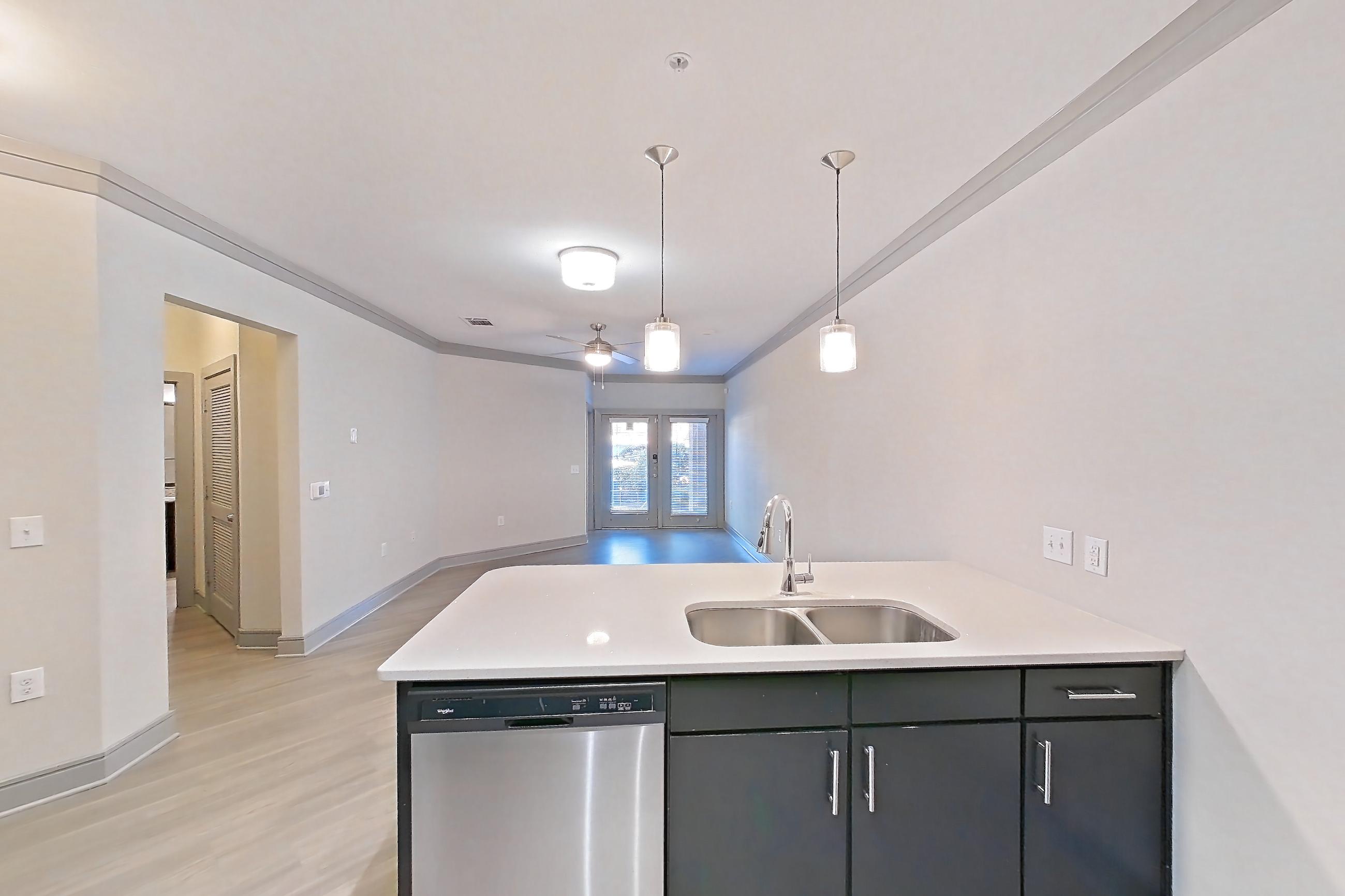 Kitchen in Apartment 14106 at Cortland Phillips Creek Ranch, A6 floor plan
