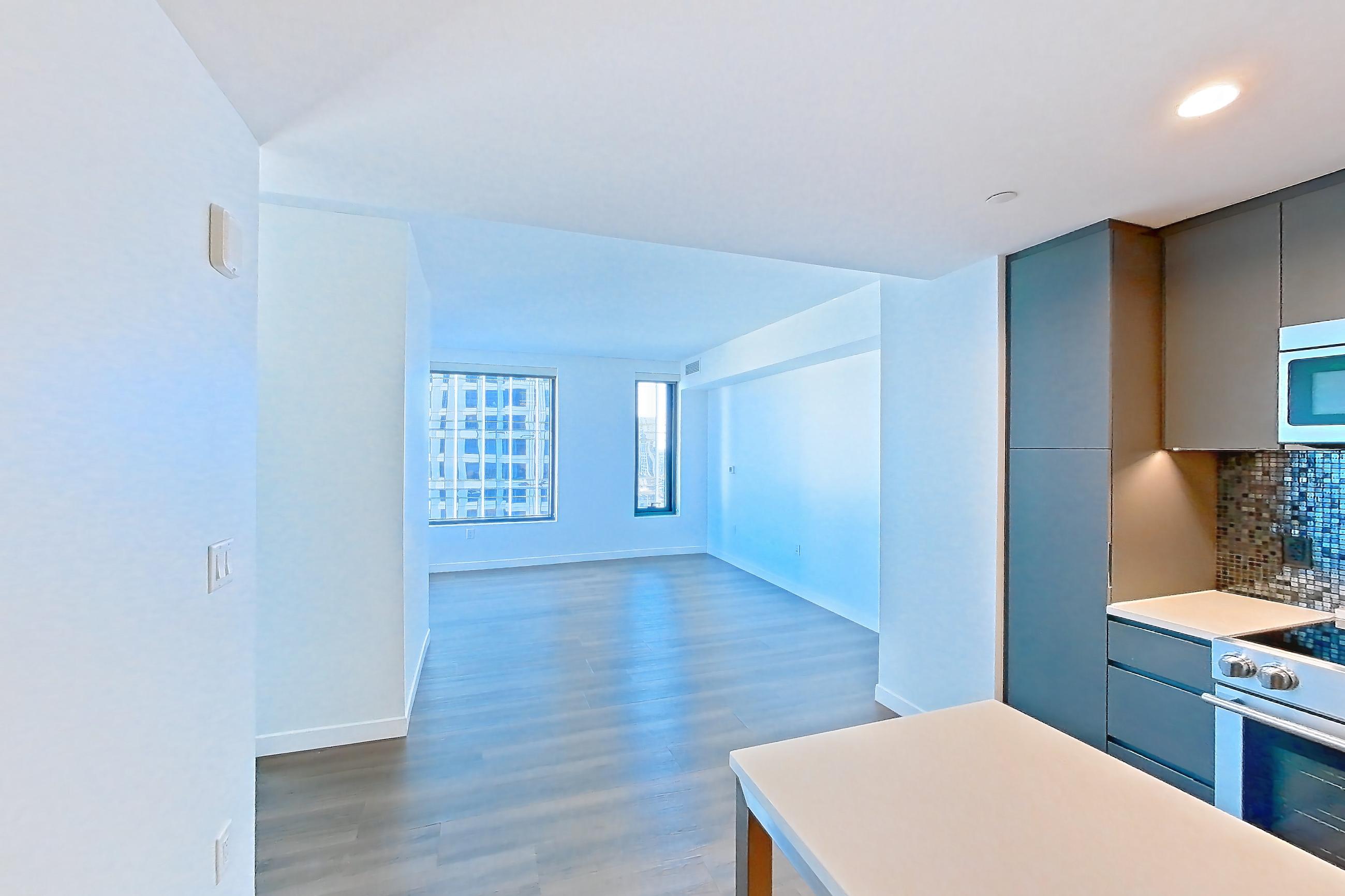 Kitchen 2 in Apartment 1501 at The Sudbury, AD6 | 1 Bed | 1 Bath | Den floor plan