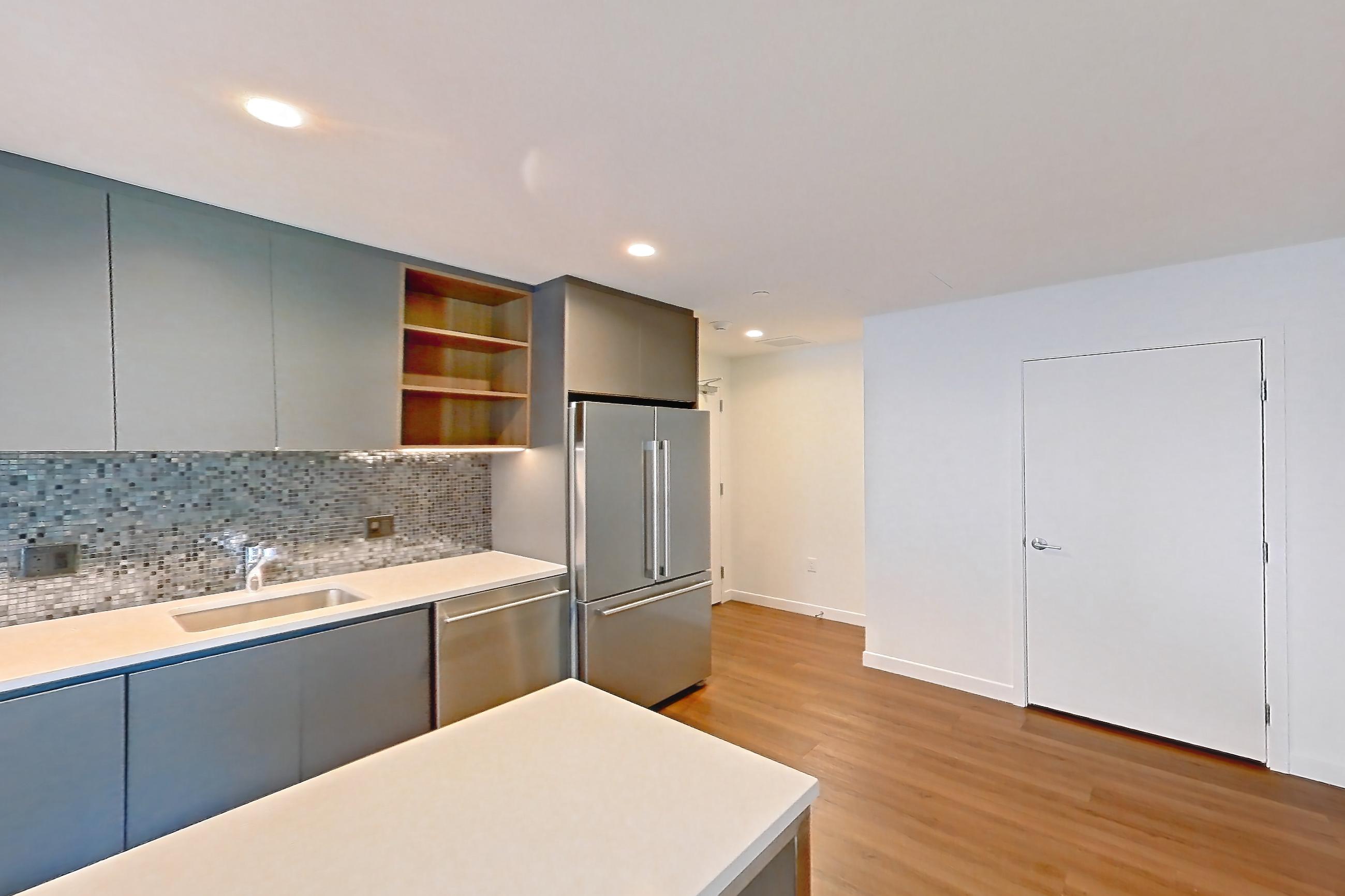 Kitchen 2 in Apartment 1501 at The Sudbury, AD6 | 1 Bed | 1 Bath | Den floor plan