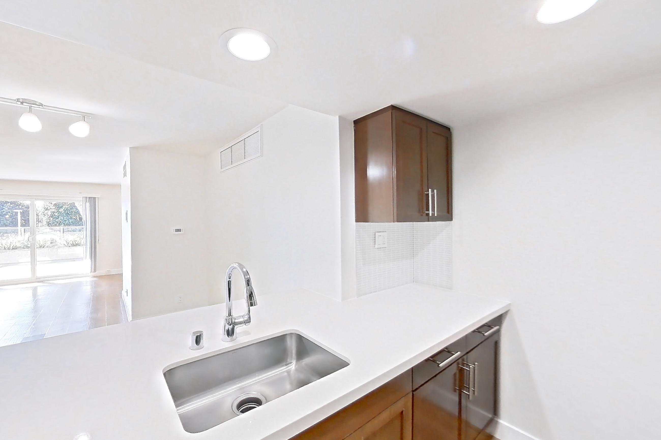 Kitchen in Apartment 4202 at Wayfarer Apartments + Marina, 1DA floor plan
