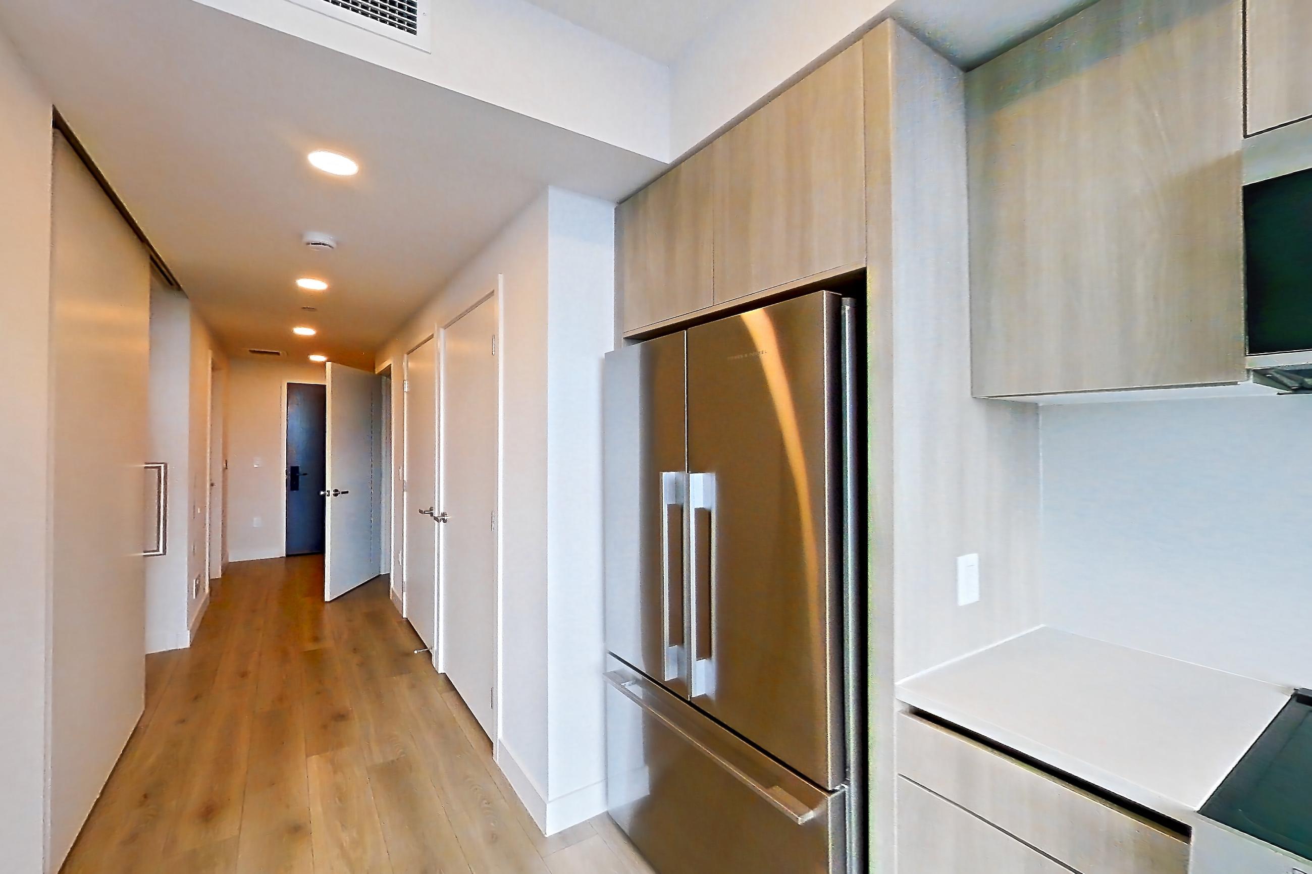 Kitchen in Apartment 1914 at Alloy, A1 floor plan