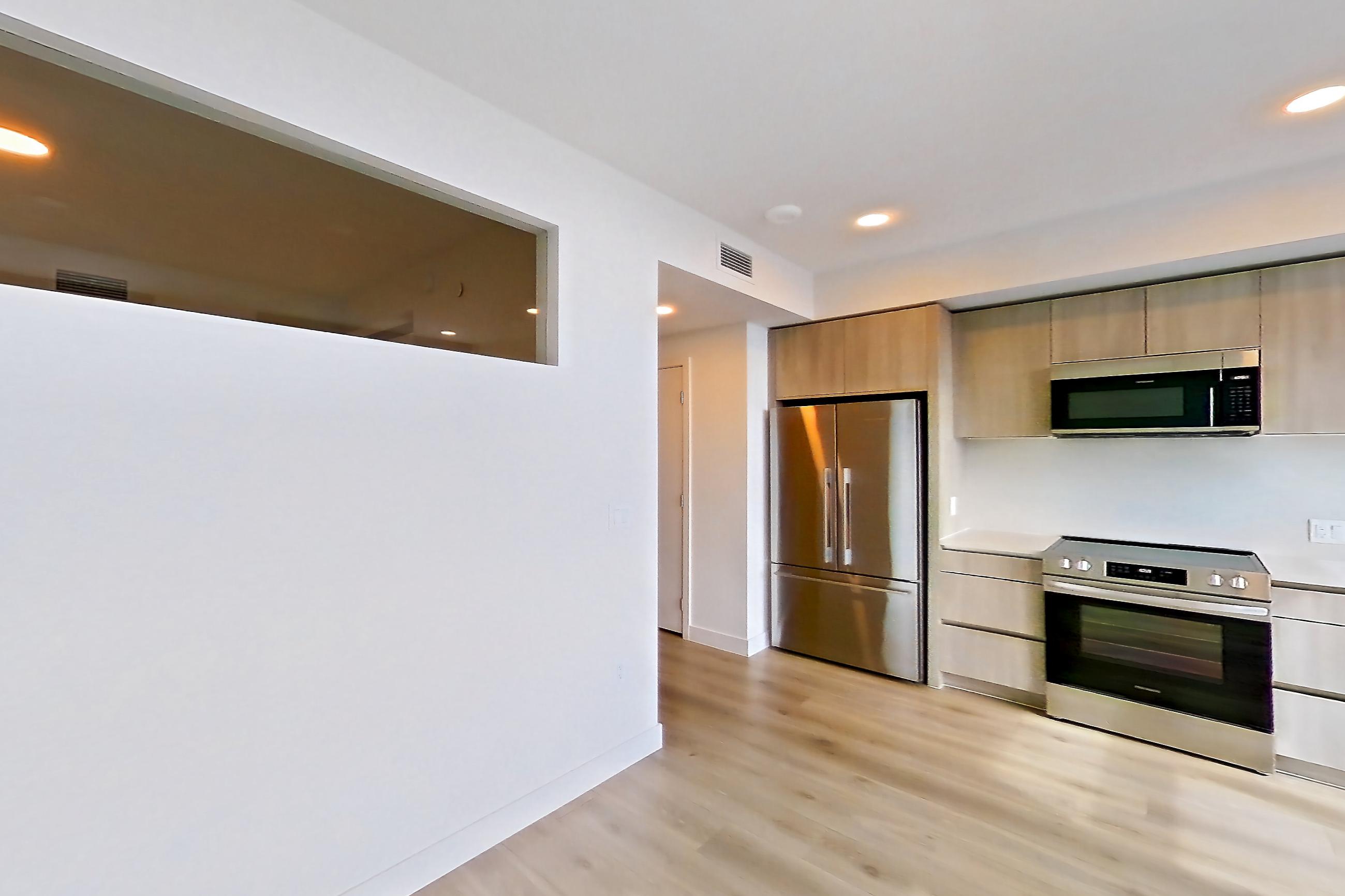 Living room in Apartment 1914 at Alloy, A1 floor plan