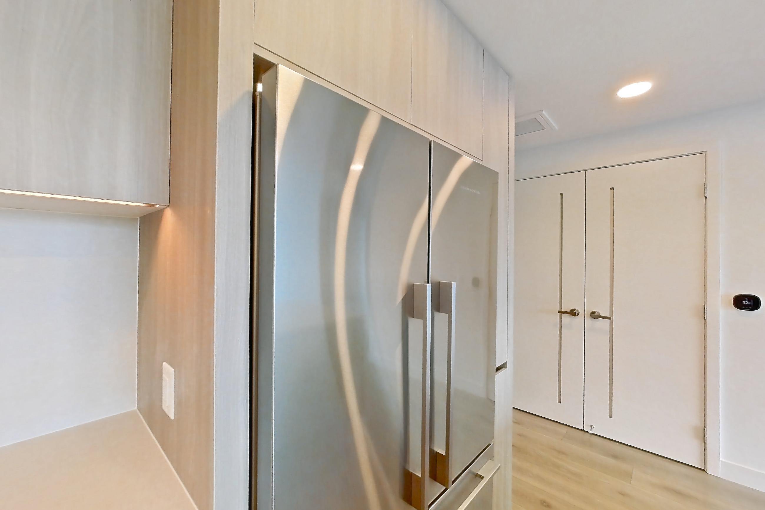 Kitchen in Apartment 1609 at Alloy, A4 floor plan