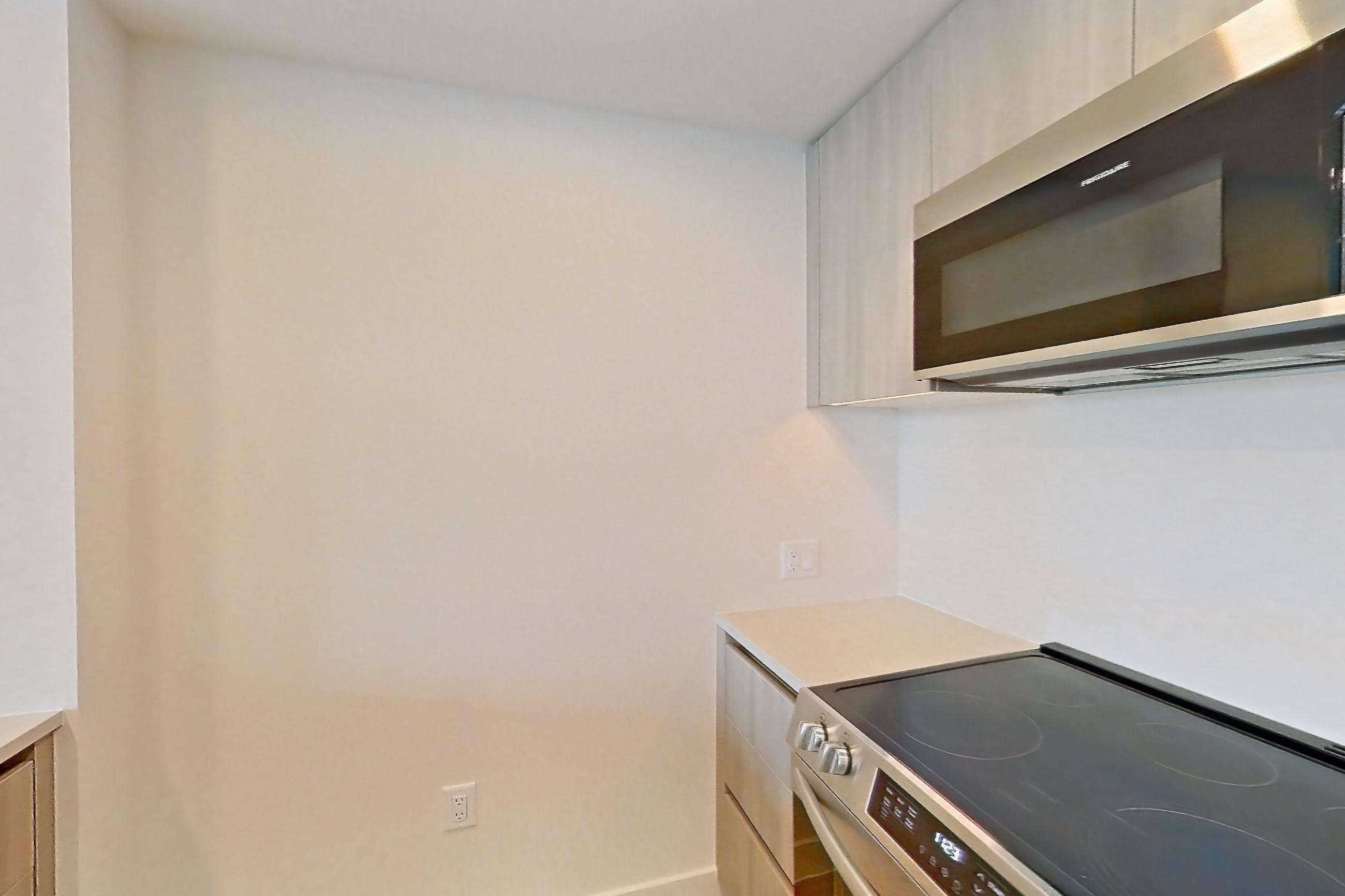 Kitchen in Apartment 1609 at Alloy, A4 floor plan