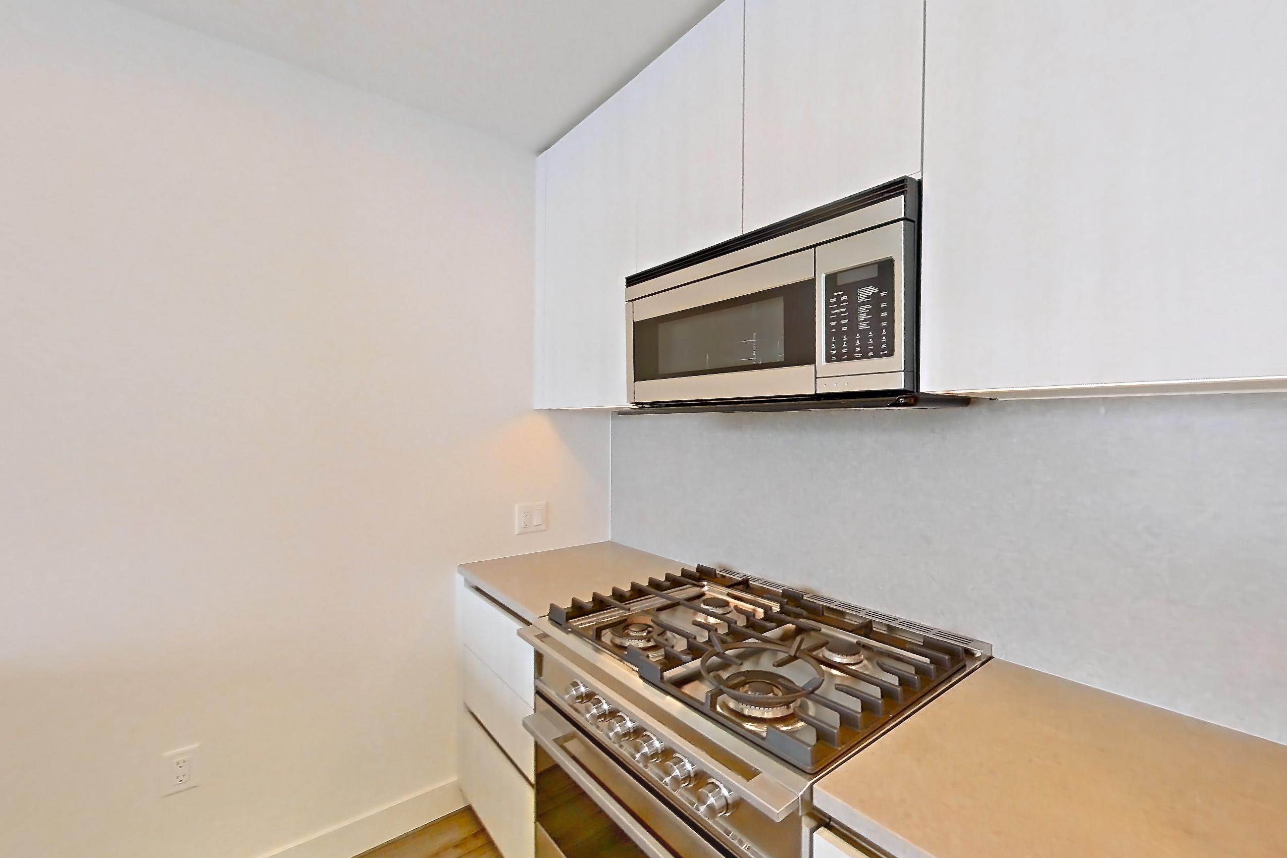 Kitchen in Apartment 2613 at Alloy, A7 floor plan