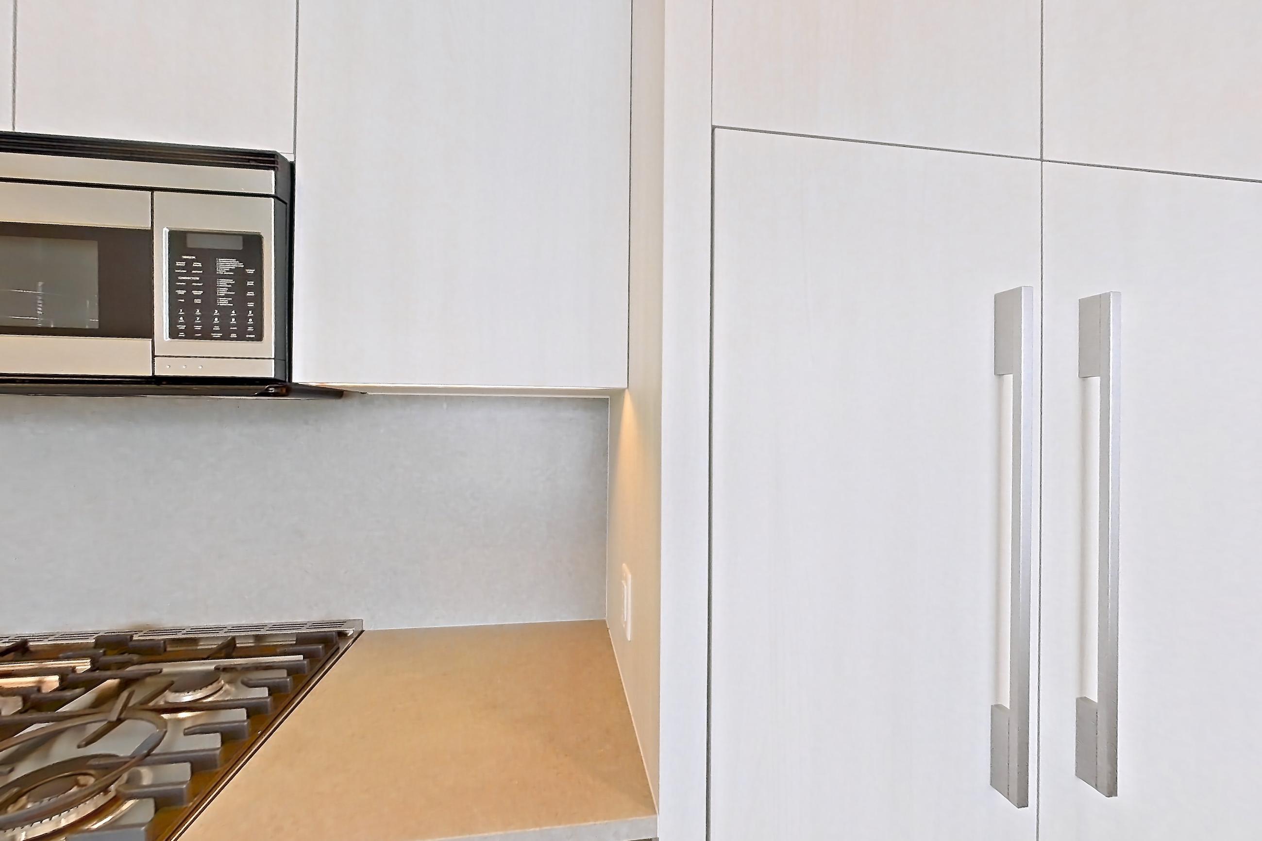 Kitchen in Apartment 2613 at Alloy, A7 floor plan