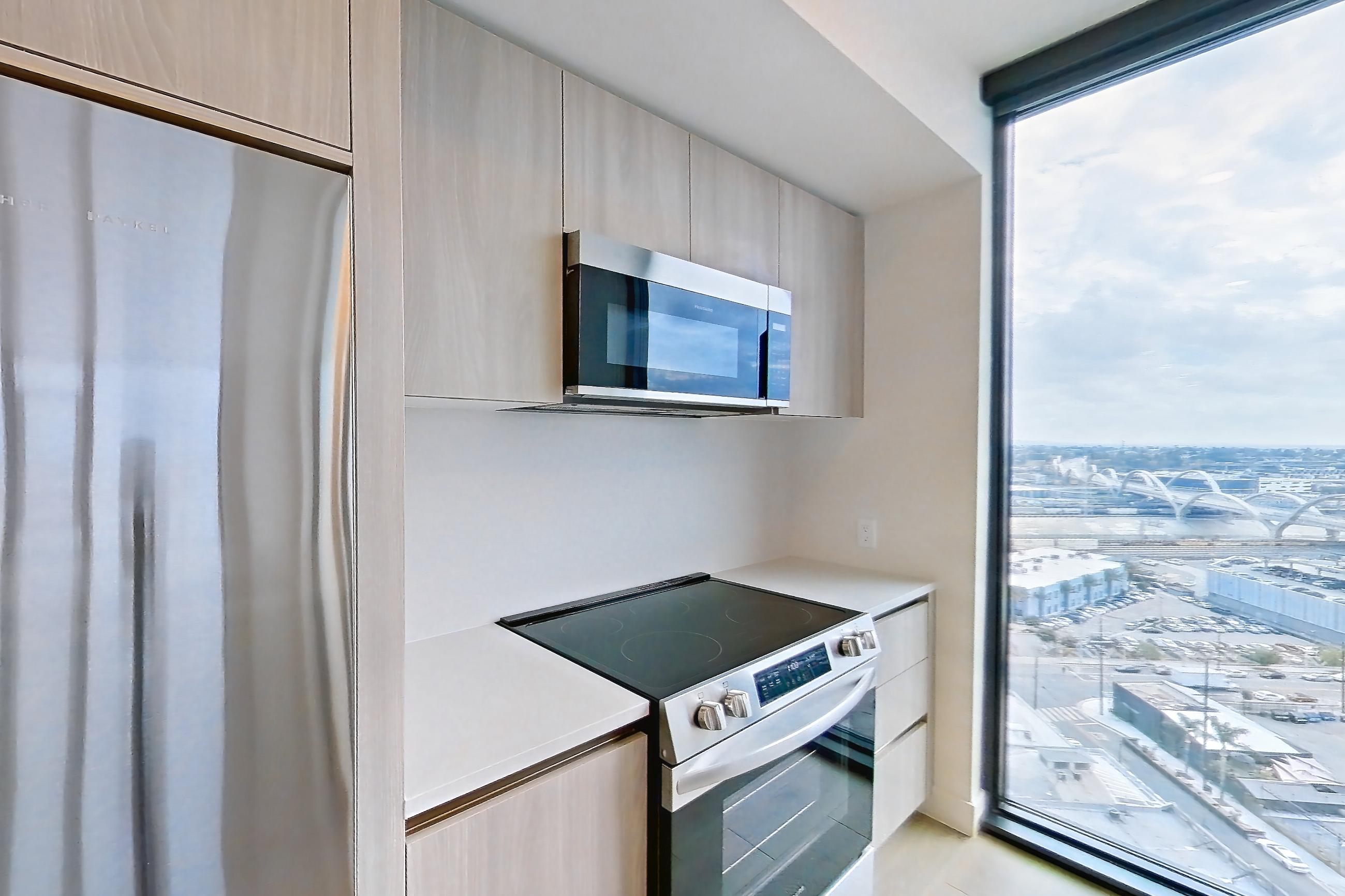 Kitchen in Apartment 1802 at Alloy, B2 floor plan
