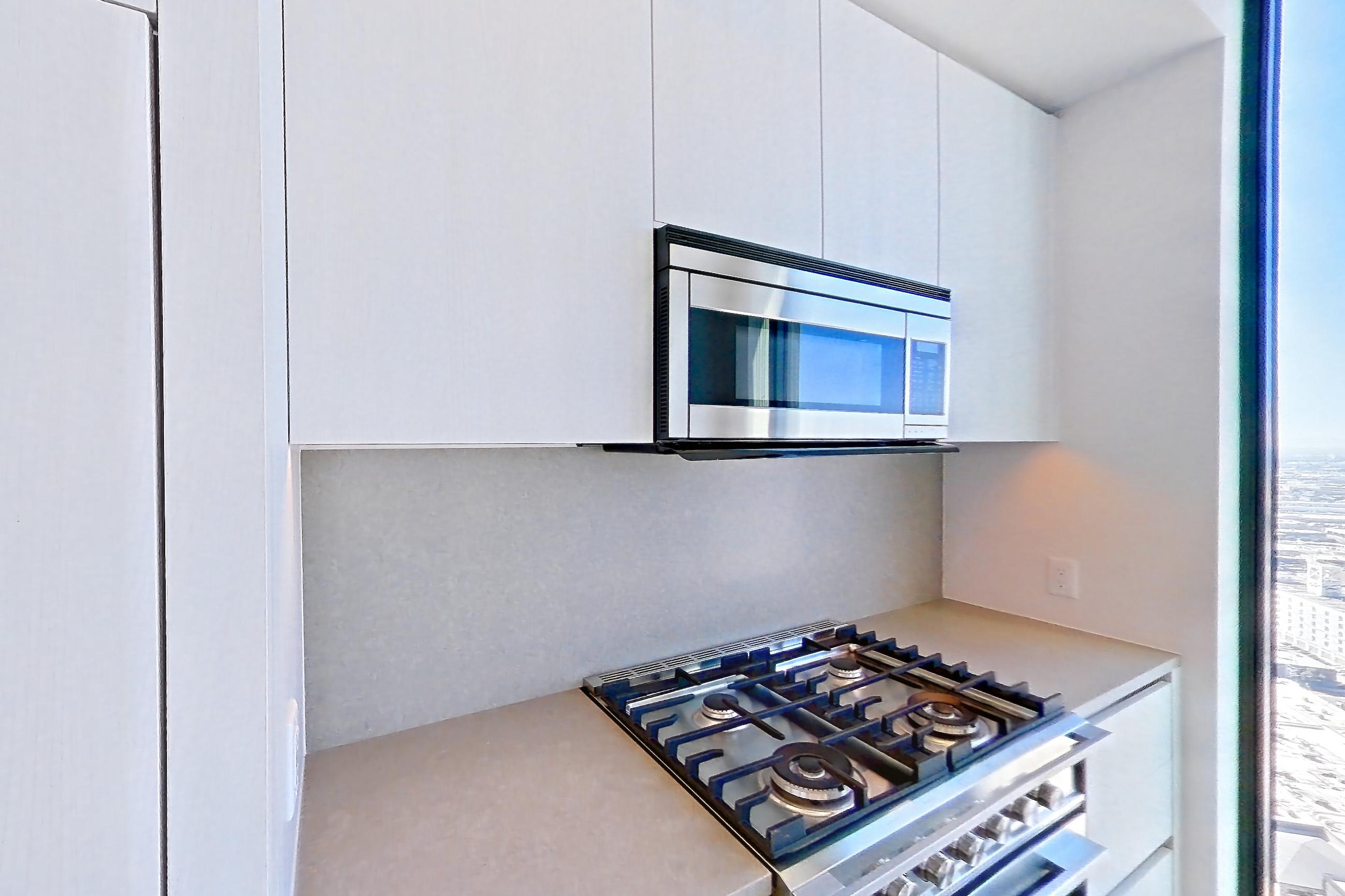 Kitchen in Apartment 3401 at Alloy, B3 floor plan