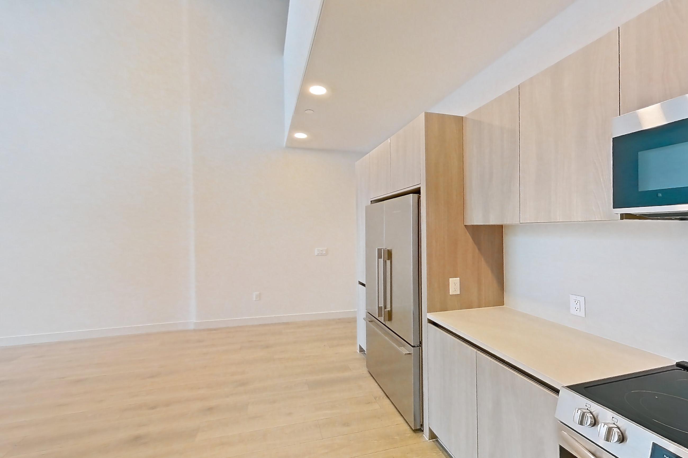 Kitchen, Apartment 0010 at Alloy