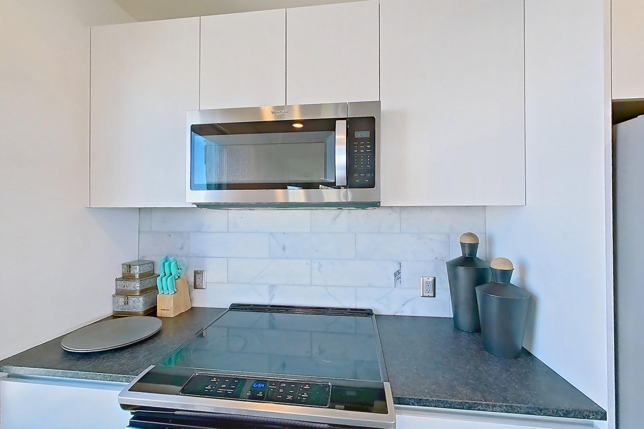 Kitchen, Apartment 501 at Diridon West