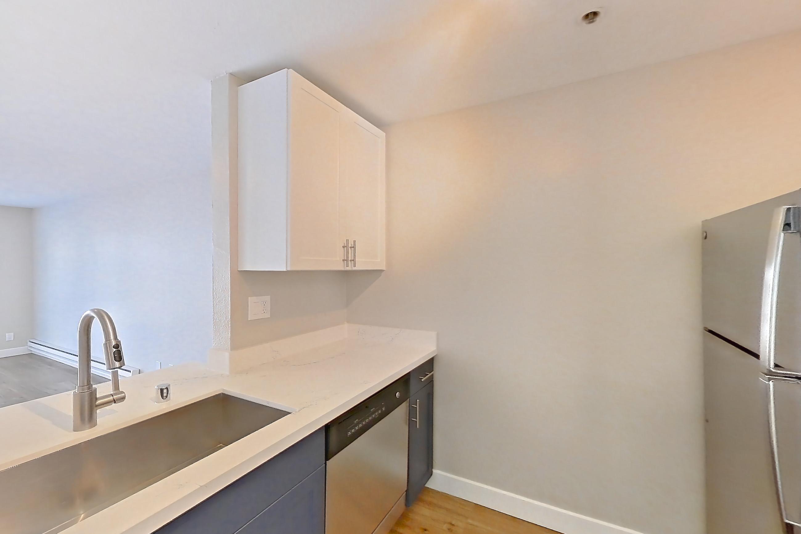 Kitchen, Apartment 3-323 at Bayside Village