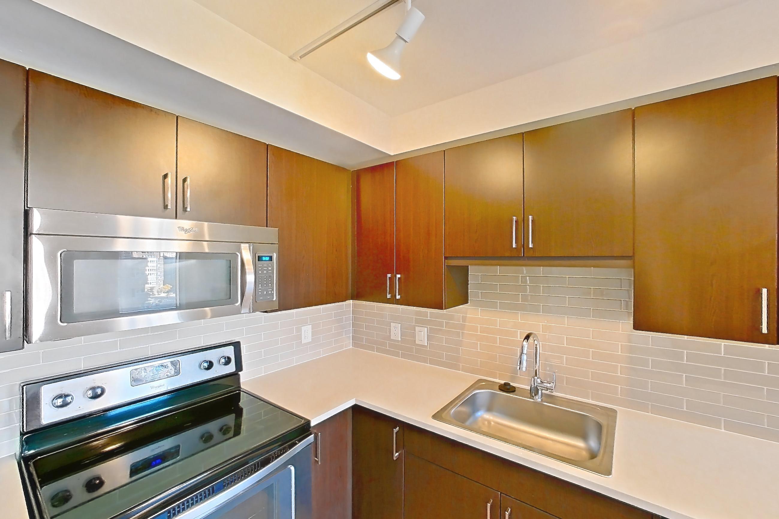 Kitchen in Apartment 1007 at Luka, A12 | 1 Bed | 1 Bath floor plan