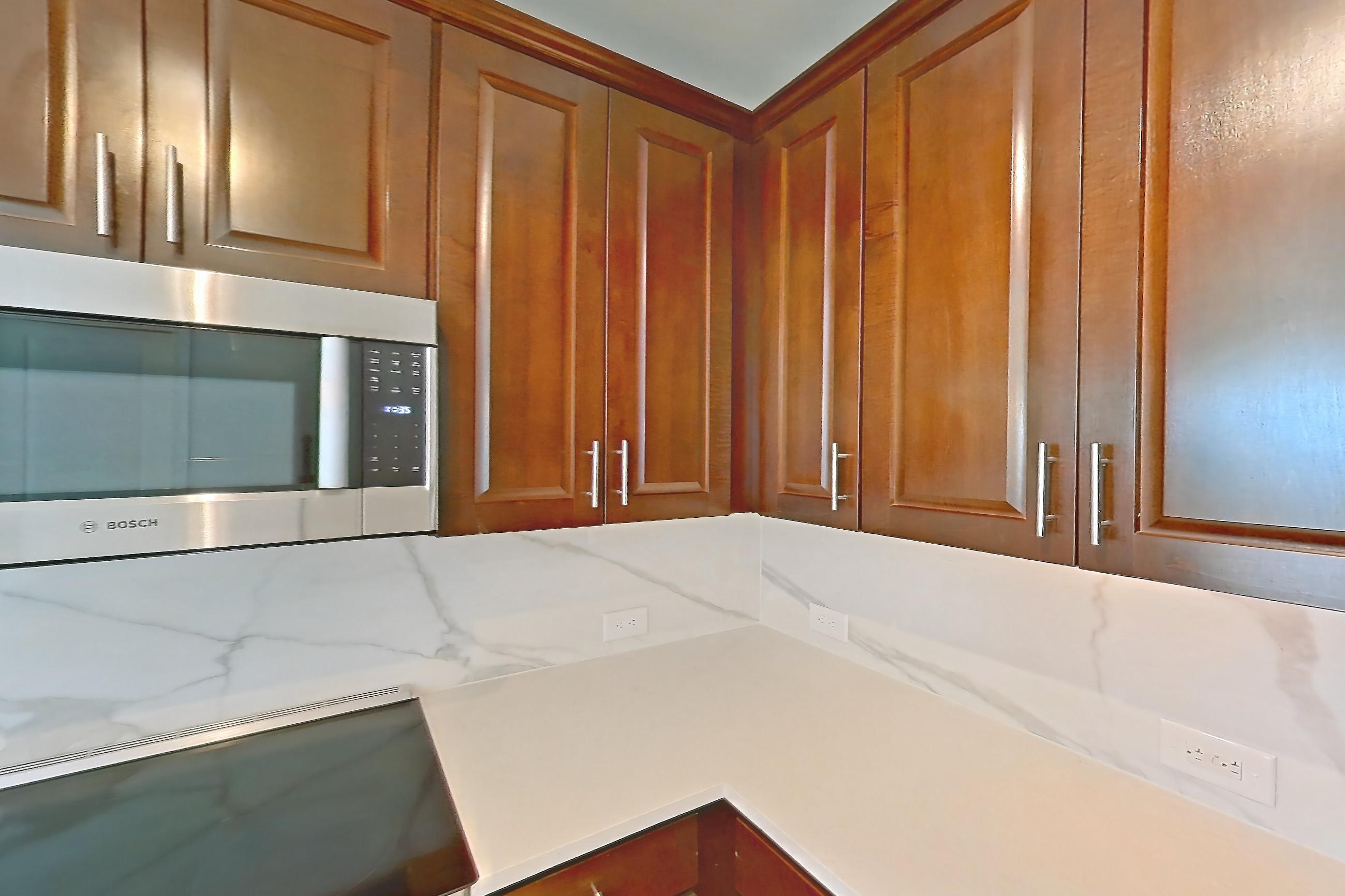 Kitchen in a B4a - Uptown floor plan apartment, representative of Apartment 2201 at Cortland on McKinney