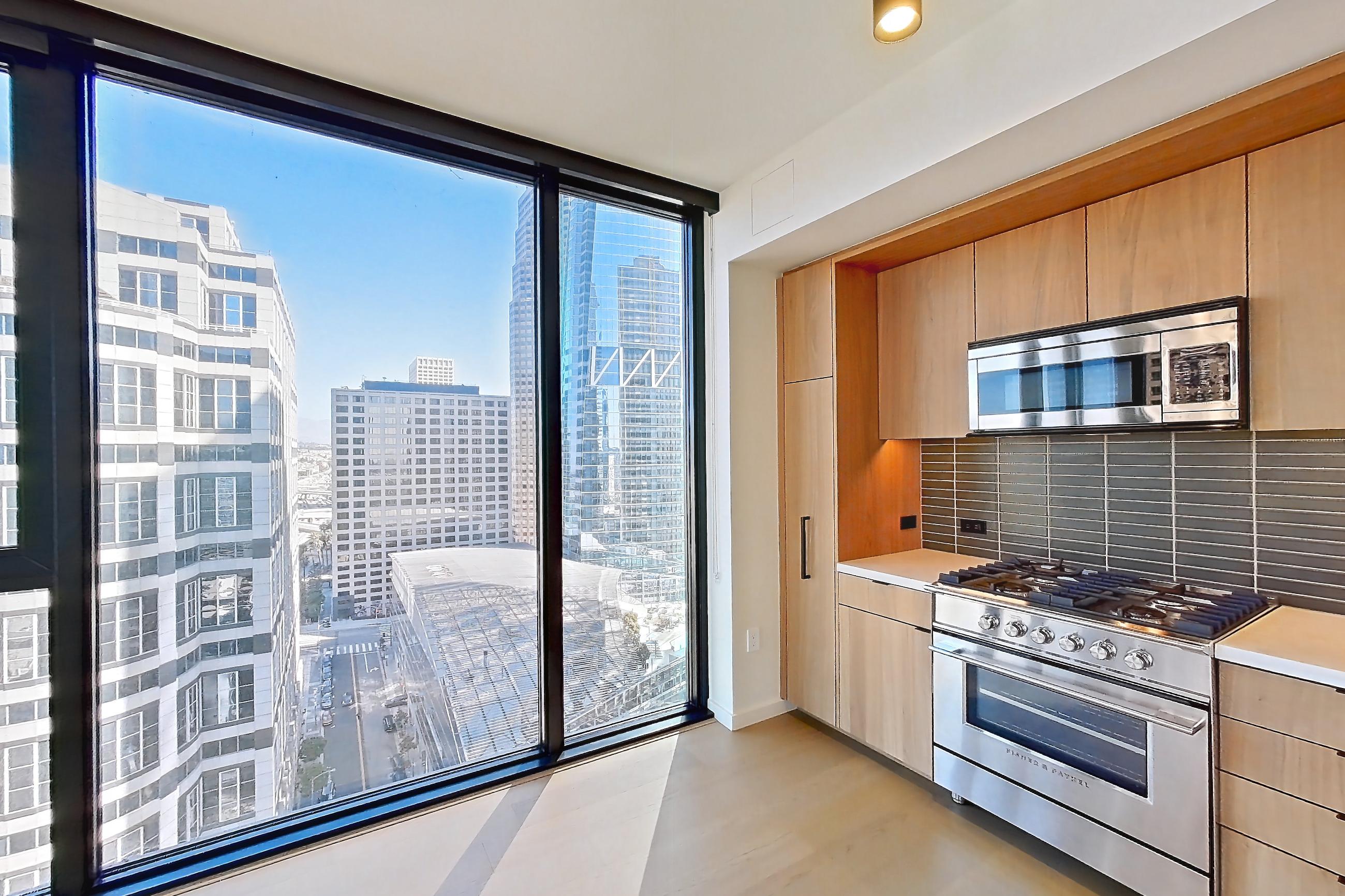 Kitchen, Apartment B-2208 at Beaudry