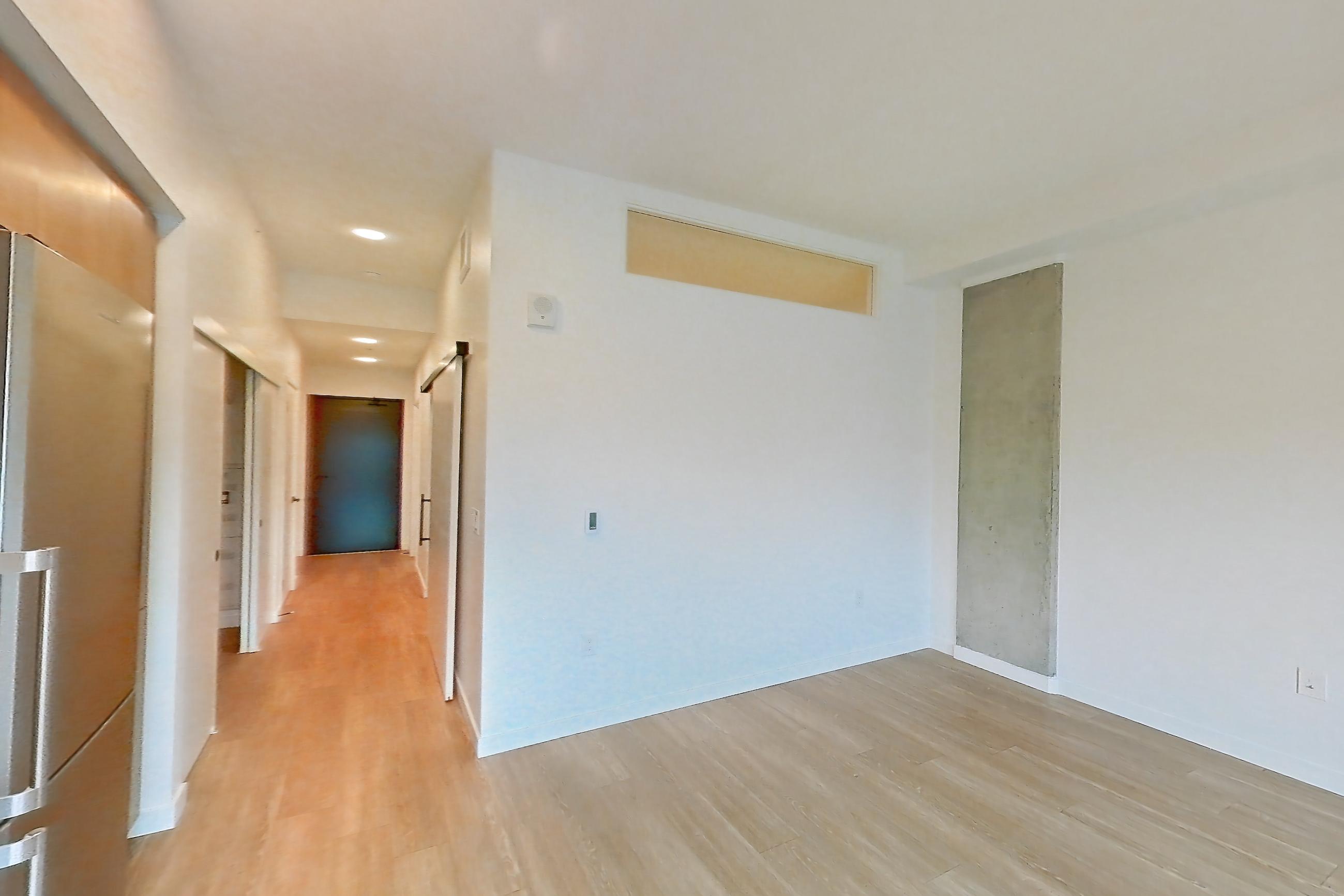 Kitchen in Apartment 122 at Ballard Yards, A5A floor plan