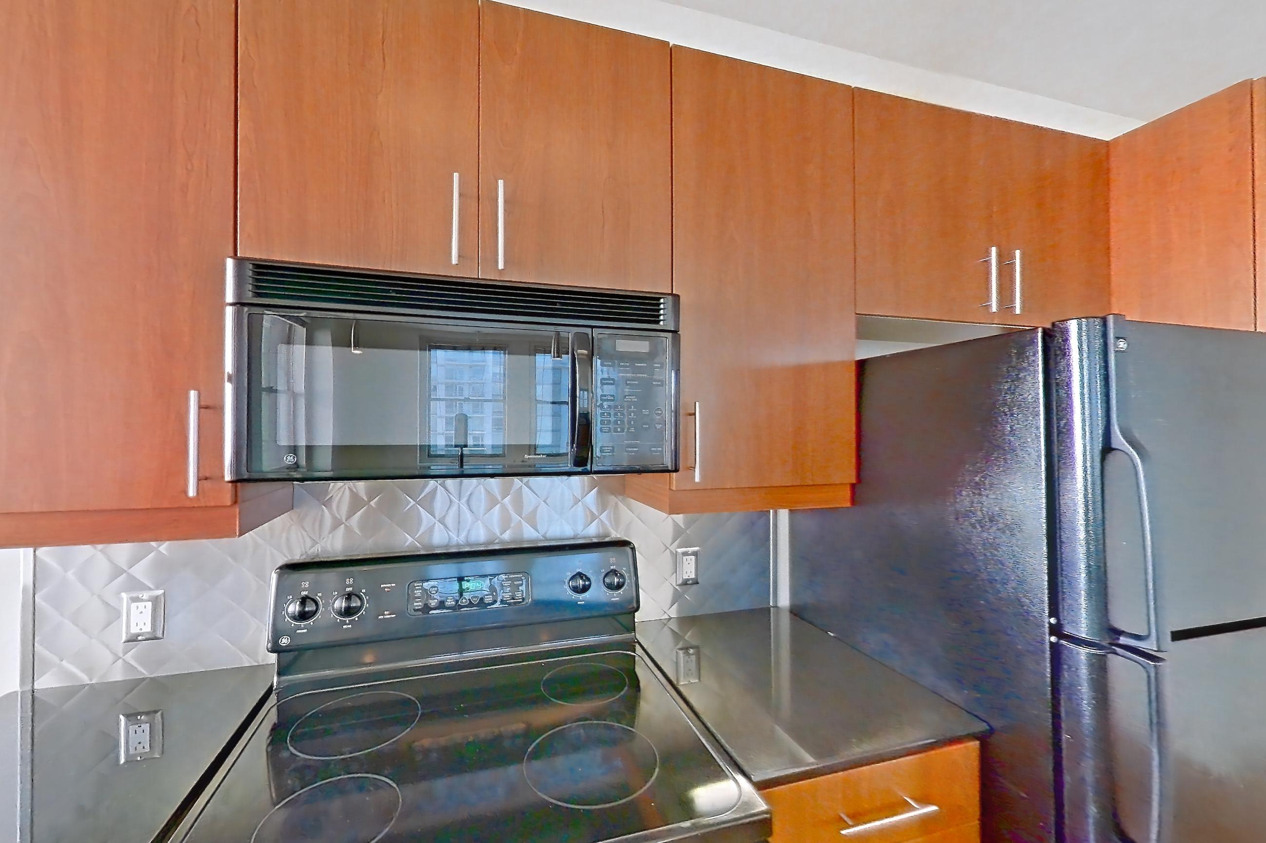 Kitchen in Apartment 00-1132 at Metro 417, 1V floor plan