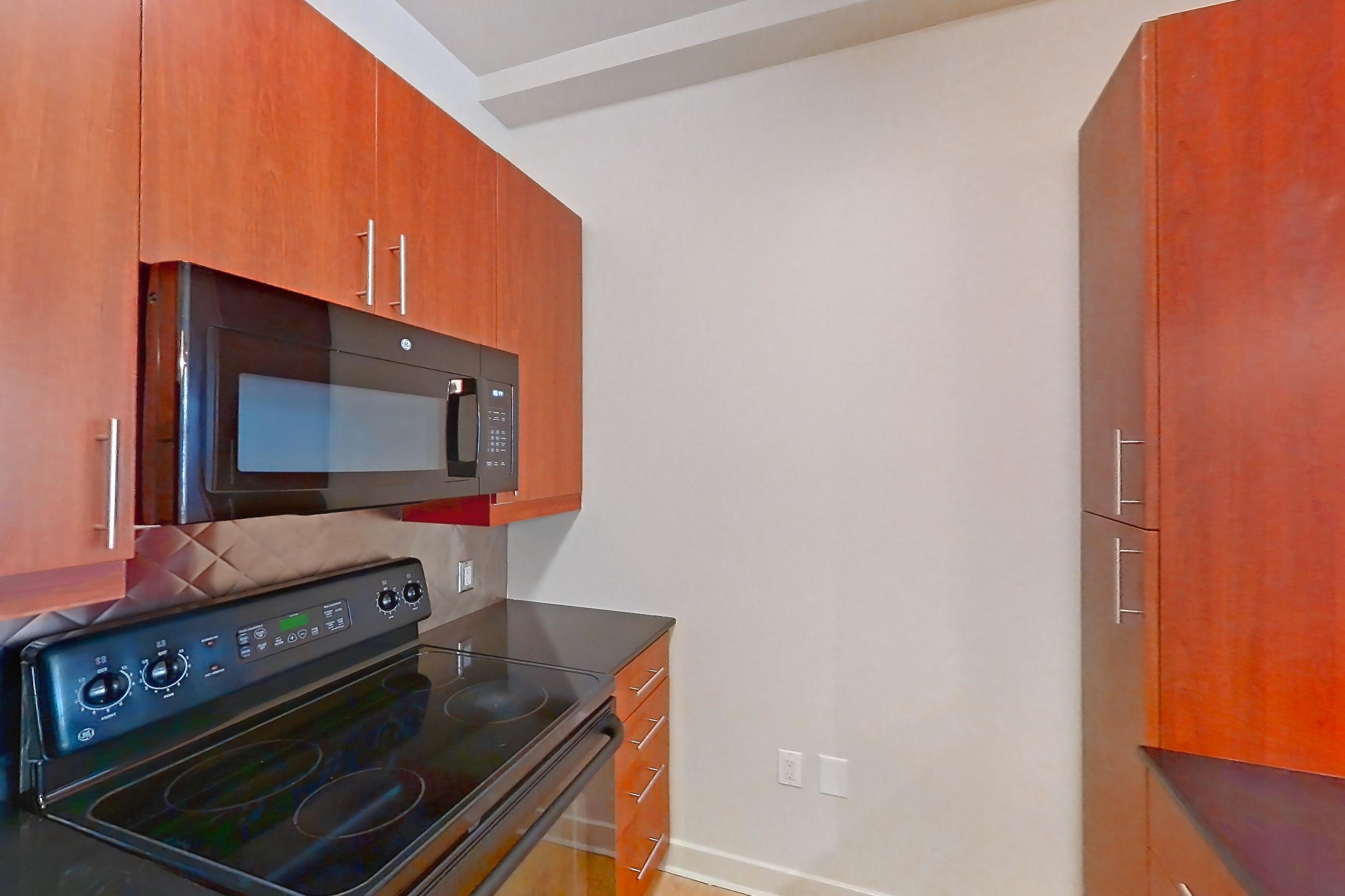Kitchen in Apartment 00-0730 at Metro 417, 2B floor plan