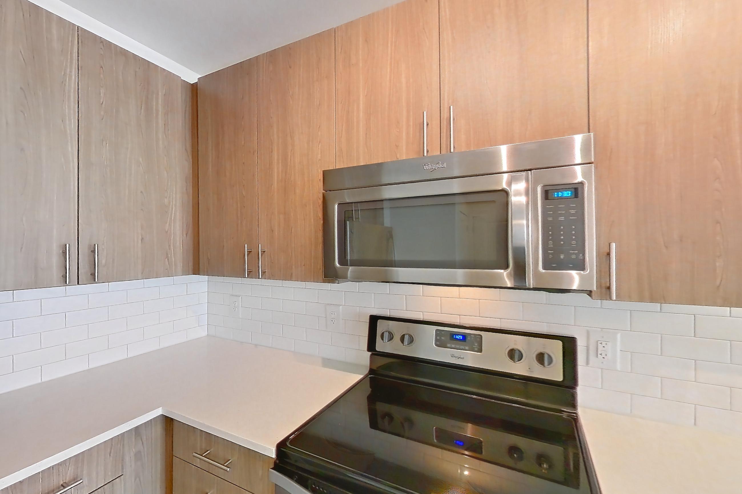 Kitchen in Apartment 2-441 at The Parker at Huntington Metro, 1A floor plan