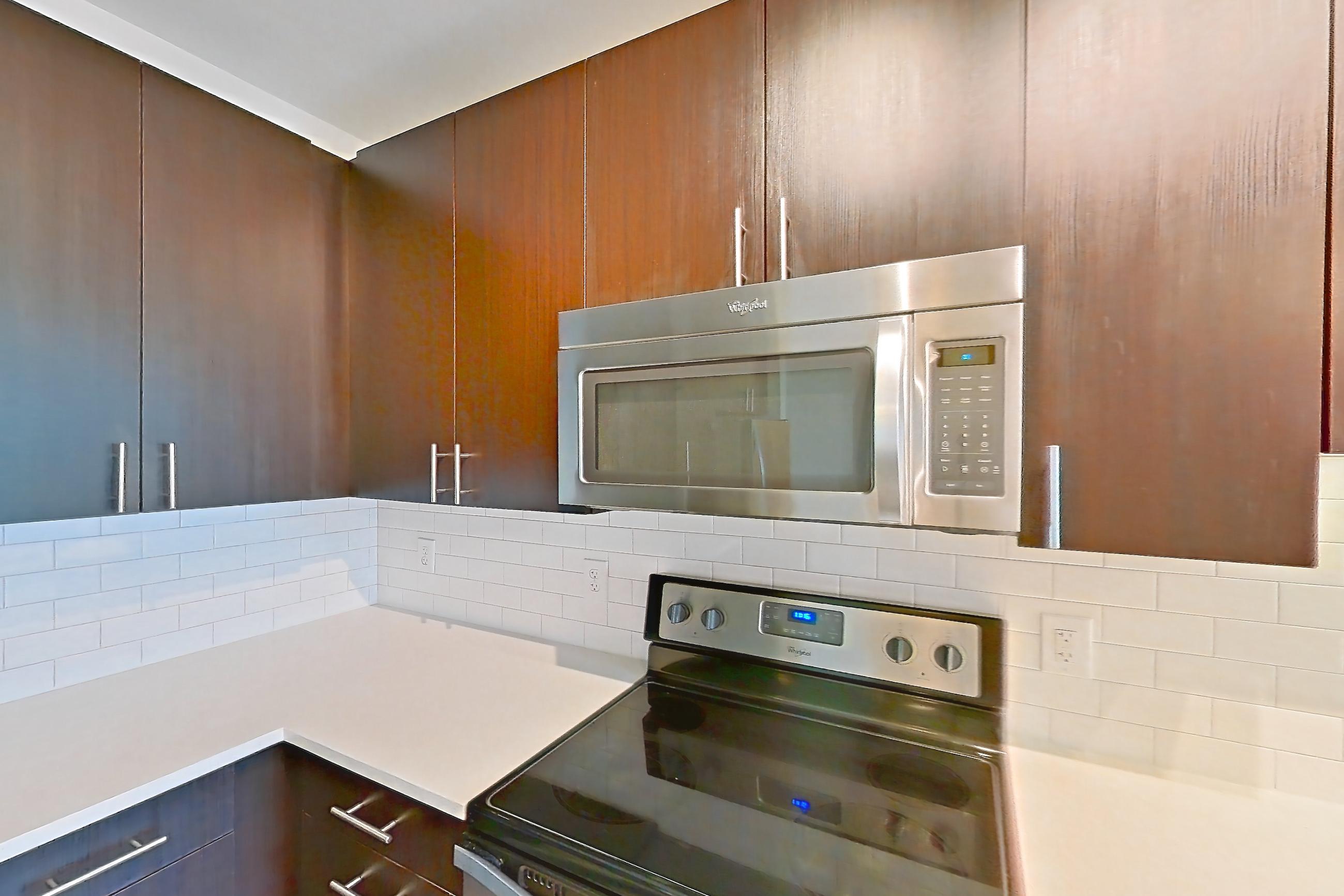 Kitchen in Apartment 1-532 at The Parker at Huntington Metro, 1L floor plan