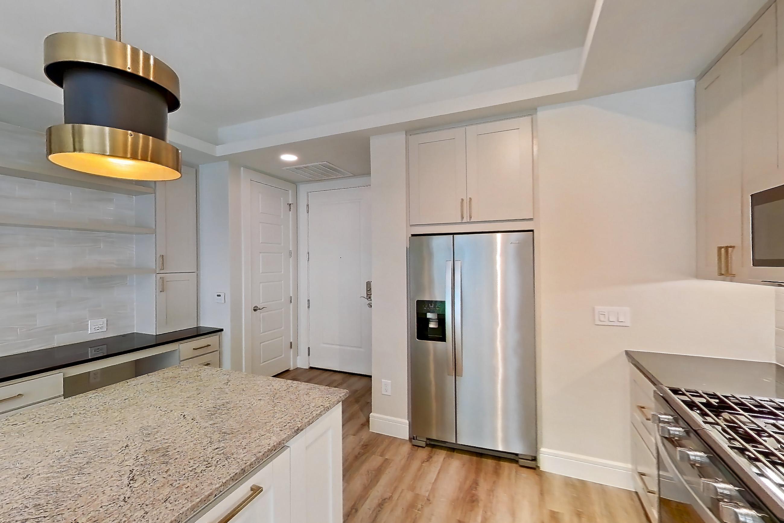 Kitchen in Apartment 251 at Cortland Biltmore, A2 - Charmed floor plan