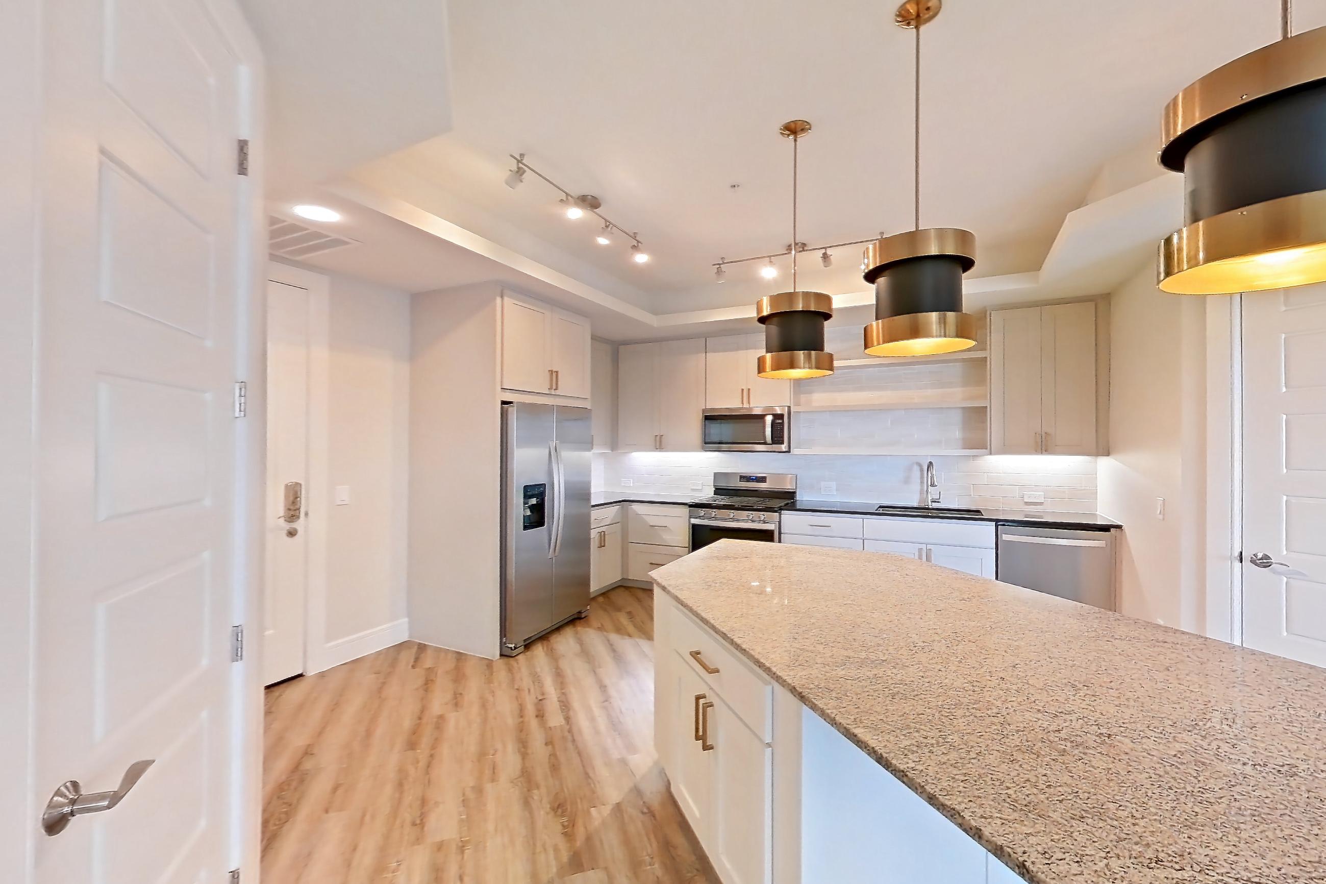 Dining room in Apartment 437 at Cortland Biltmore, B2 - Devine floor plan