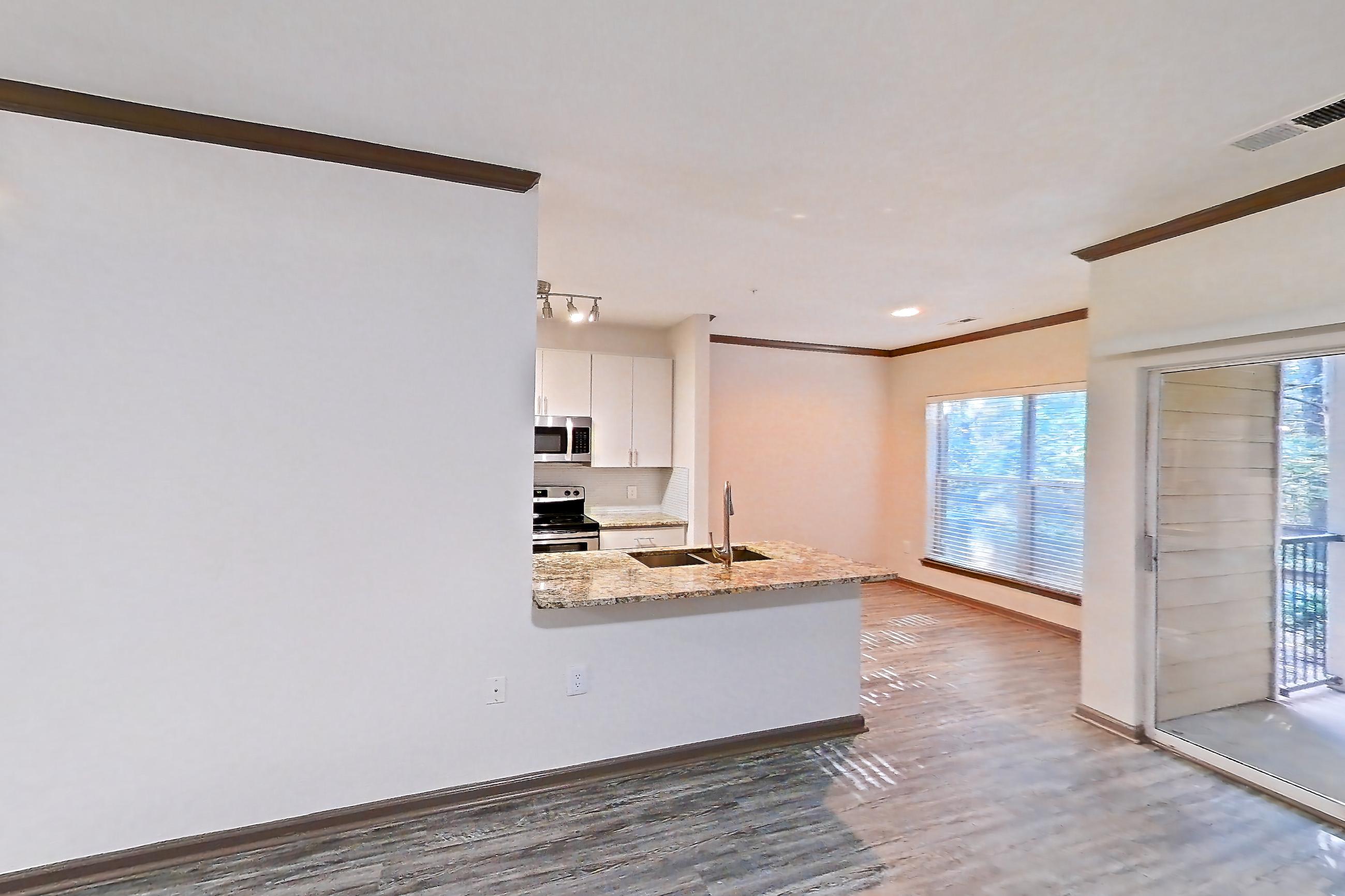 Living space, Apartment 0615 at Cortland Seventy Seven