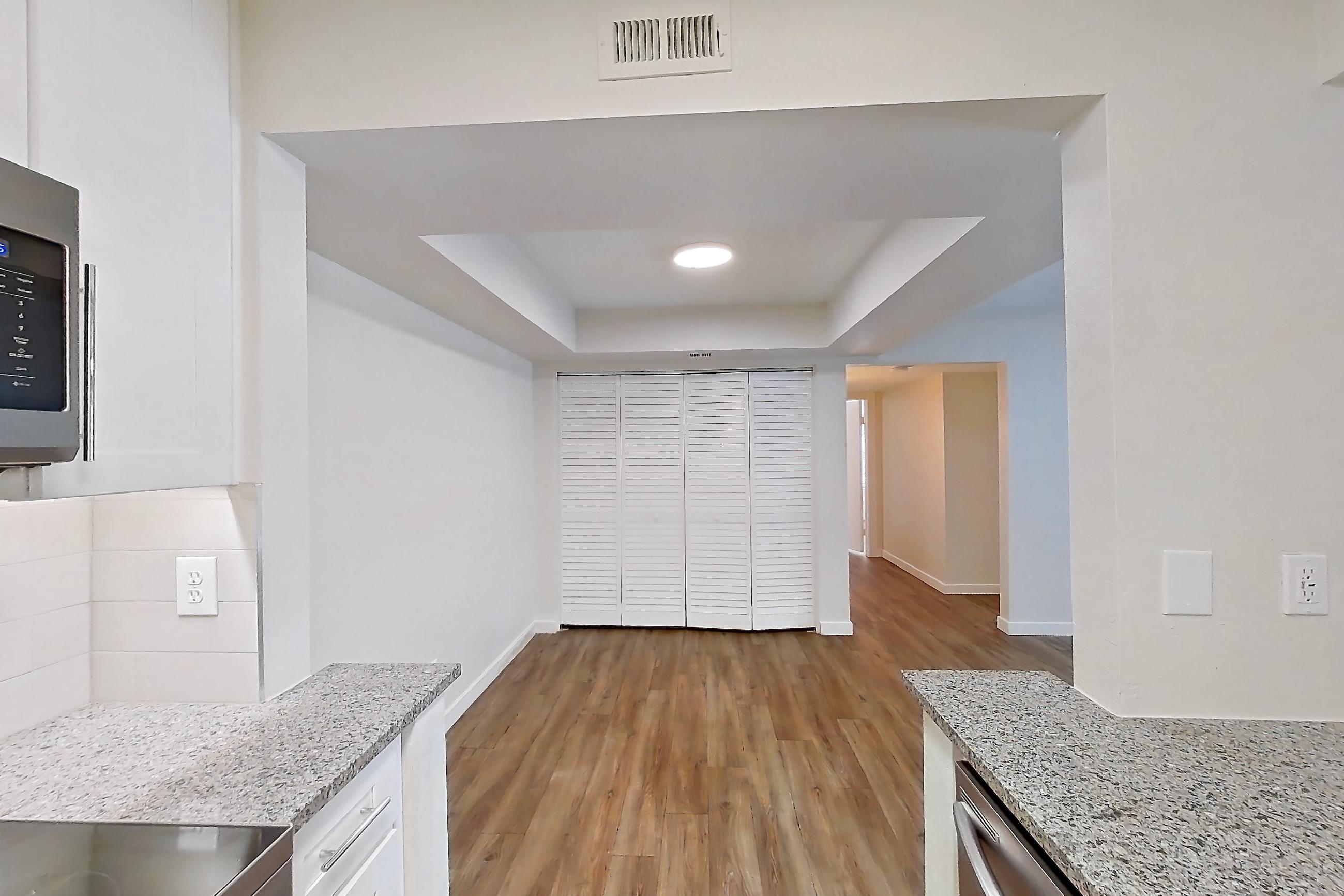 Kitchen in Apartment 179 at Cortland Sun River, B1R - La Cholla floor plan