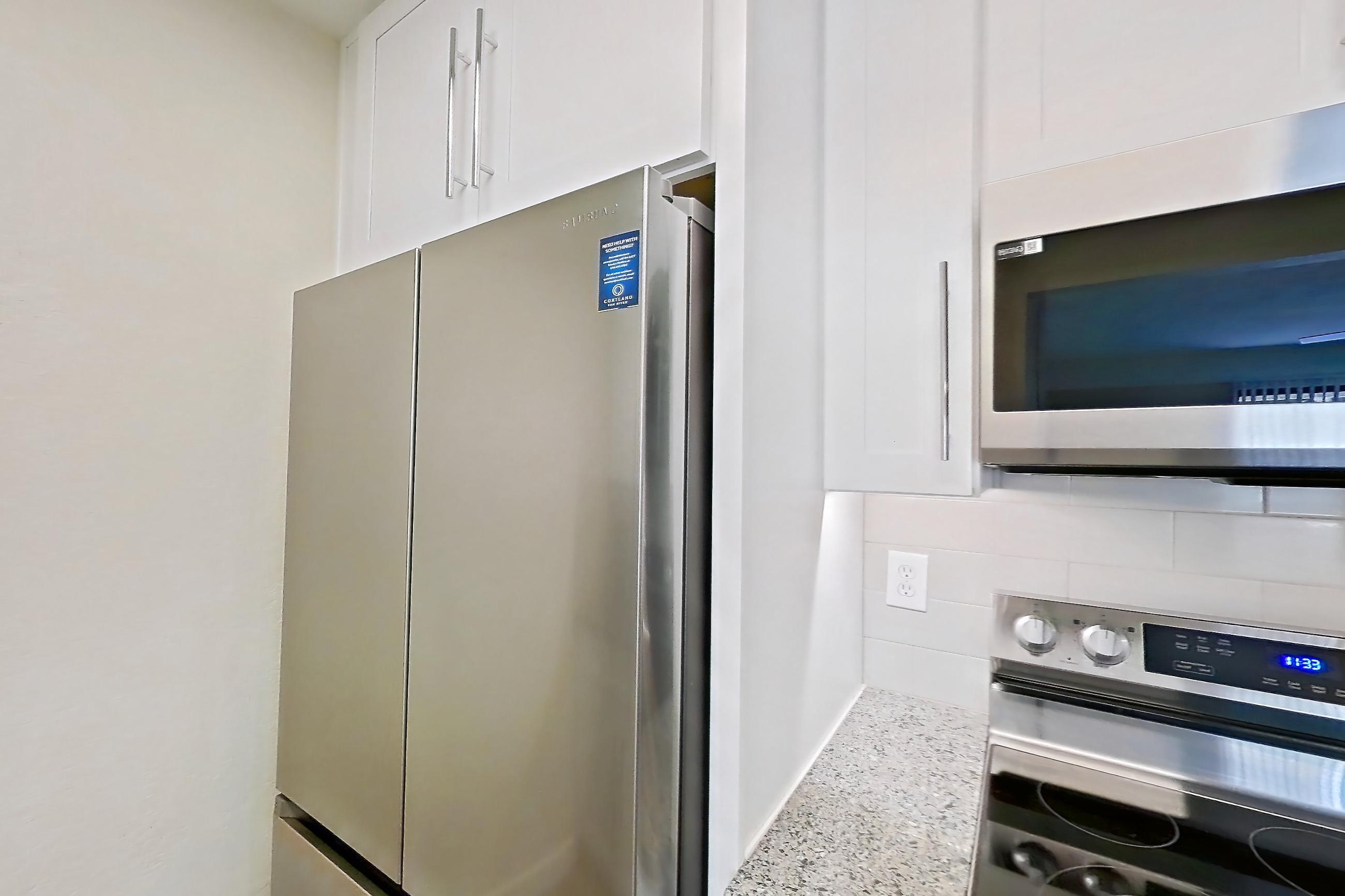 Kitchen in Apartment 179 at Cortland Sun River, B1R - La Cholla floor plan