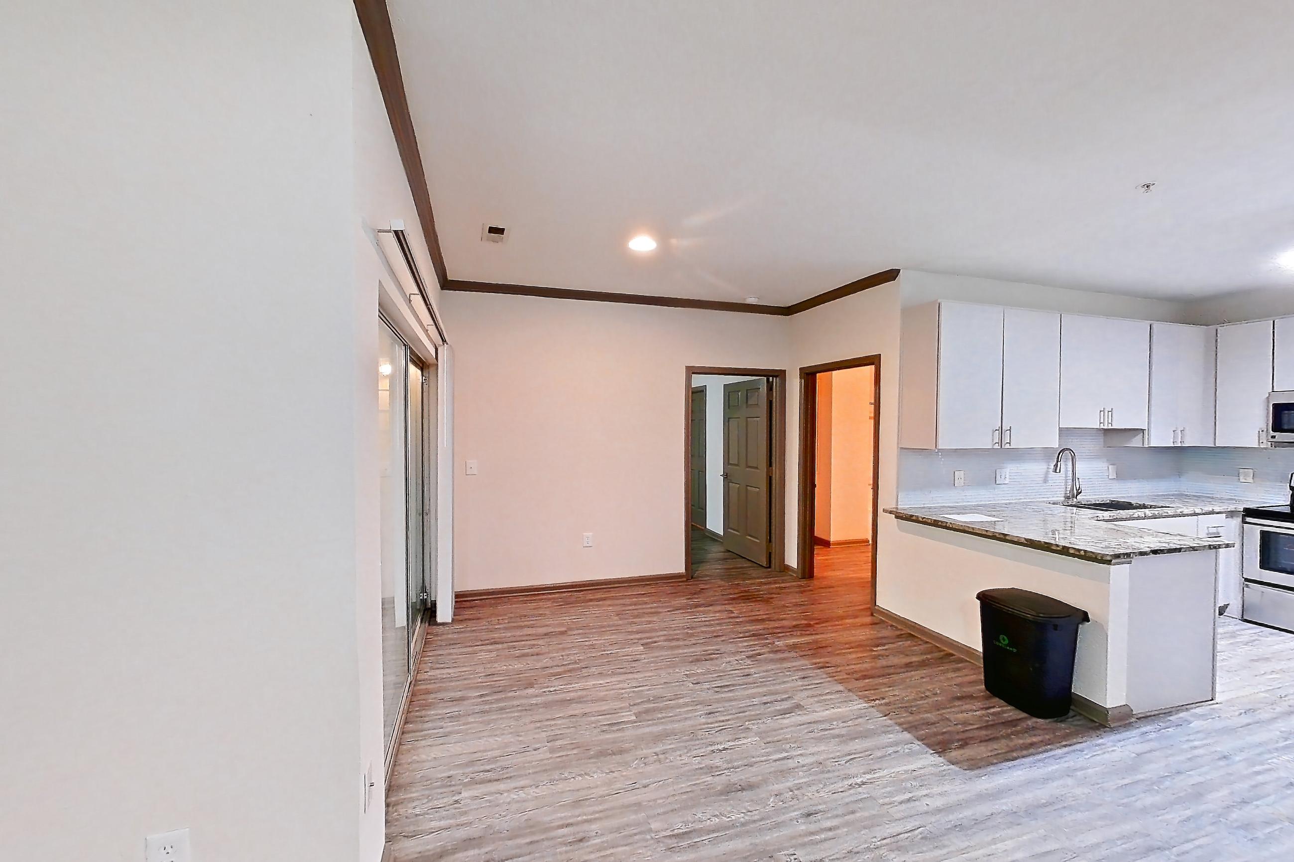 Living space in Apartment 1413 at Cortland Seventy Seven, A3 - Ballantyne floor plan