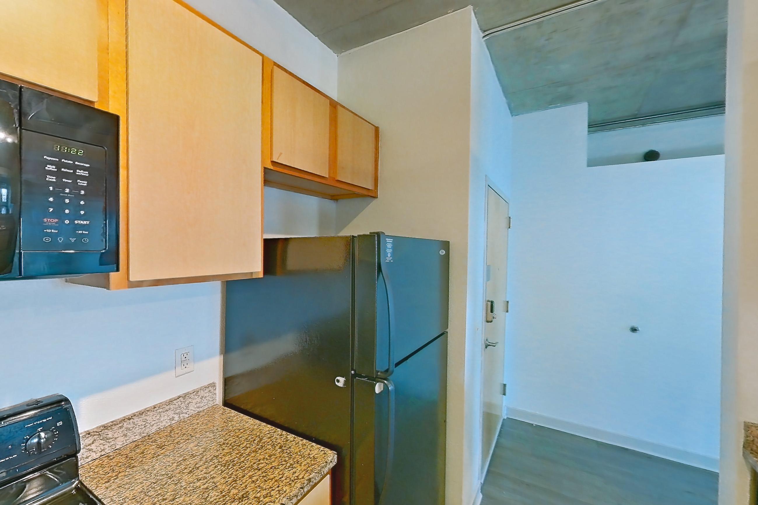 Kitchen in Apartment 1184 at Cortland on Blake, B5 floor plan