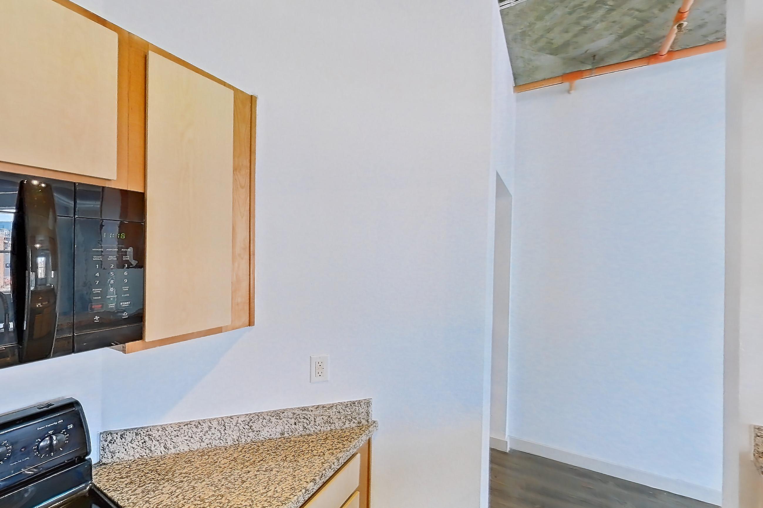 Kitchen in Apartment 1318 at Cortland on Blake, B6 floor plan