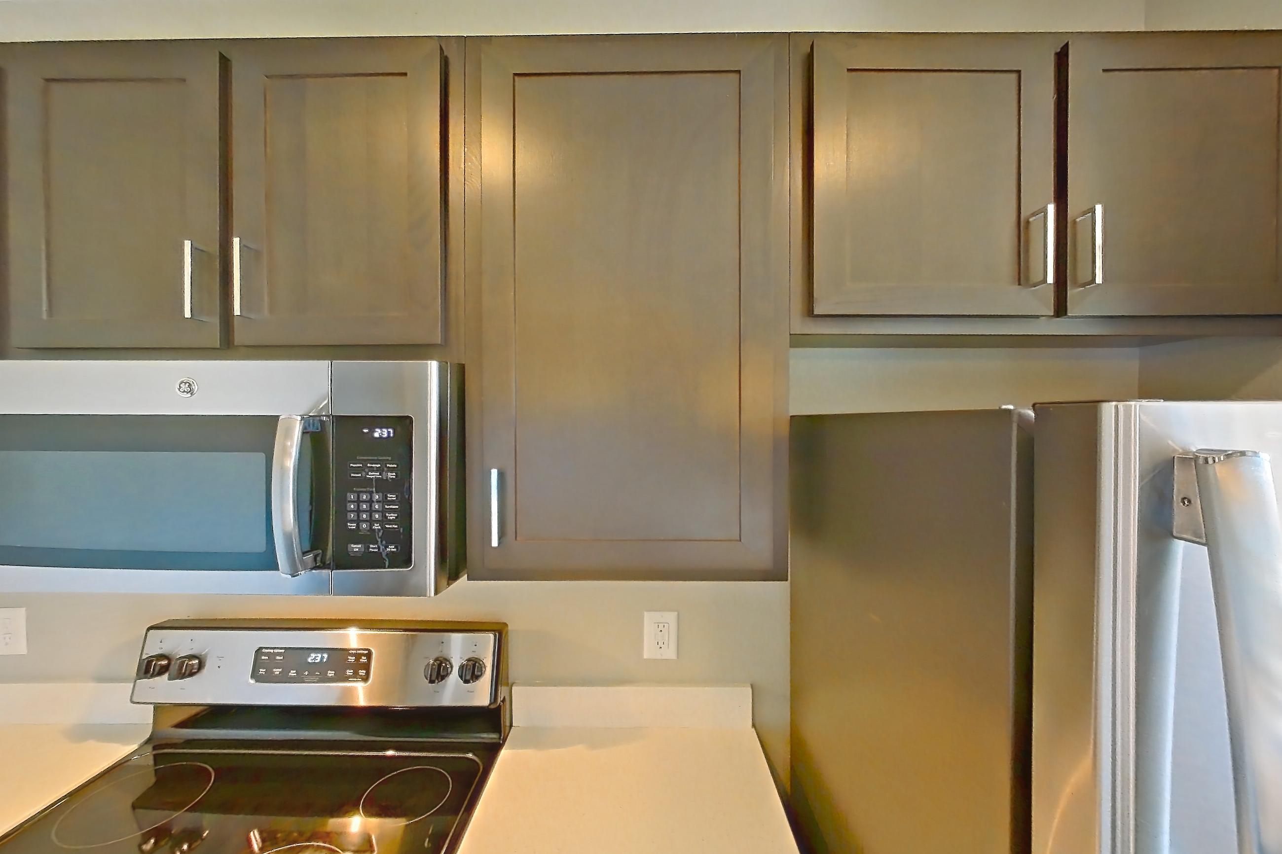 Kitchen in Apartment q303 at Cortland at Ten Mile, B2 - Cascade floor plan