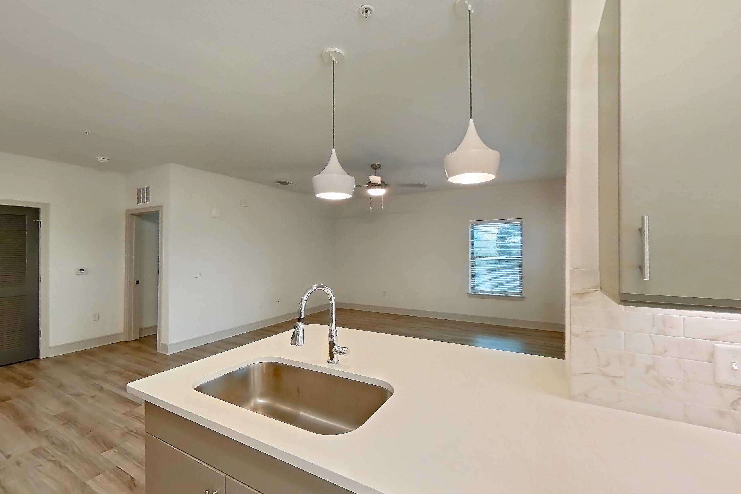 Kitchen in Apartment 5109 at Cortland Satori, B3 - Kennedy floor plan