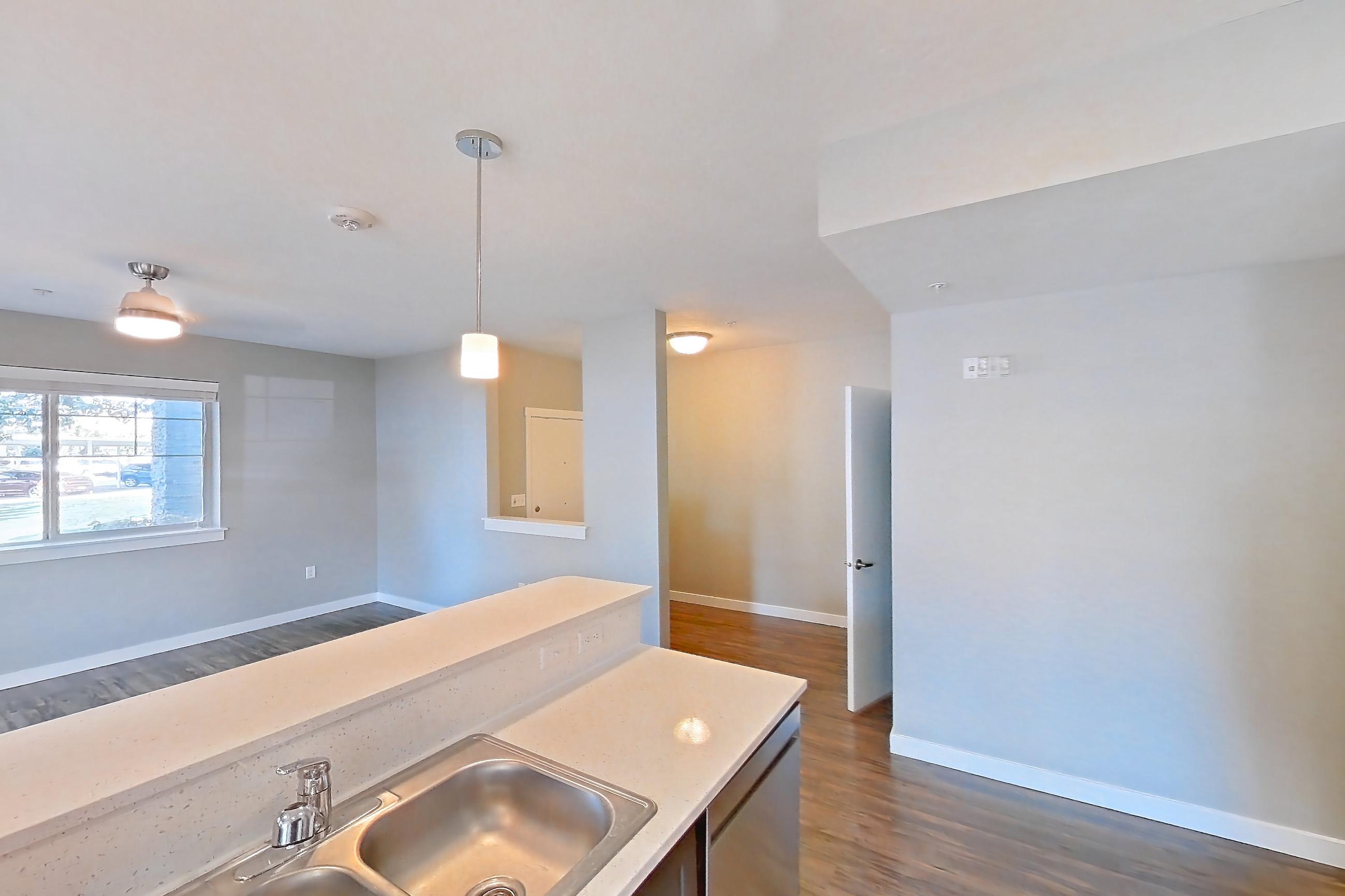 Kitchen in Apartment v101 at Cortland at Ten Mile, B6 - Clearwater floor plan
