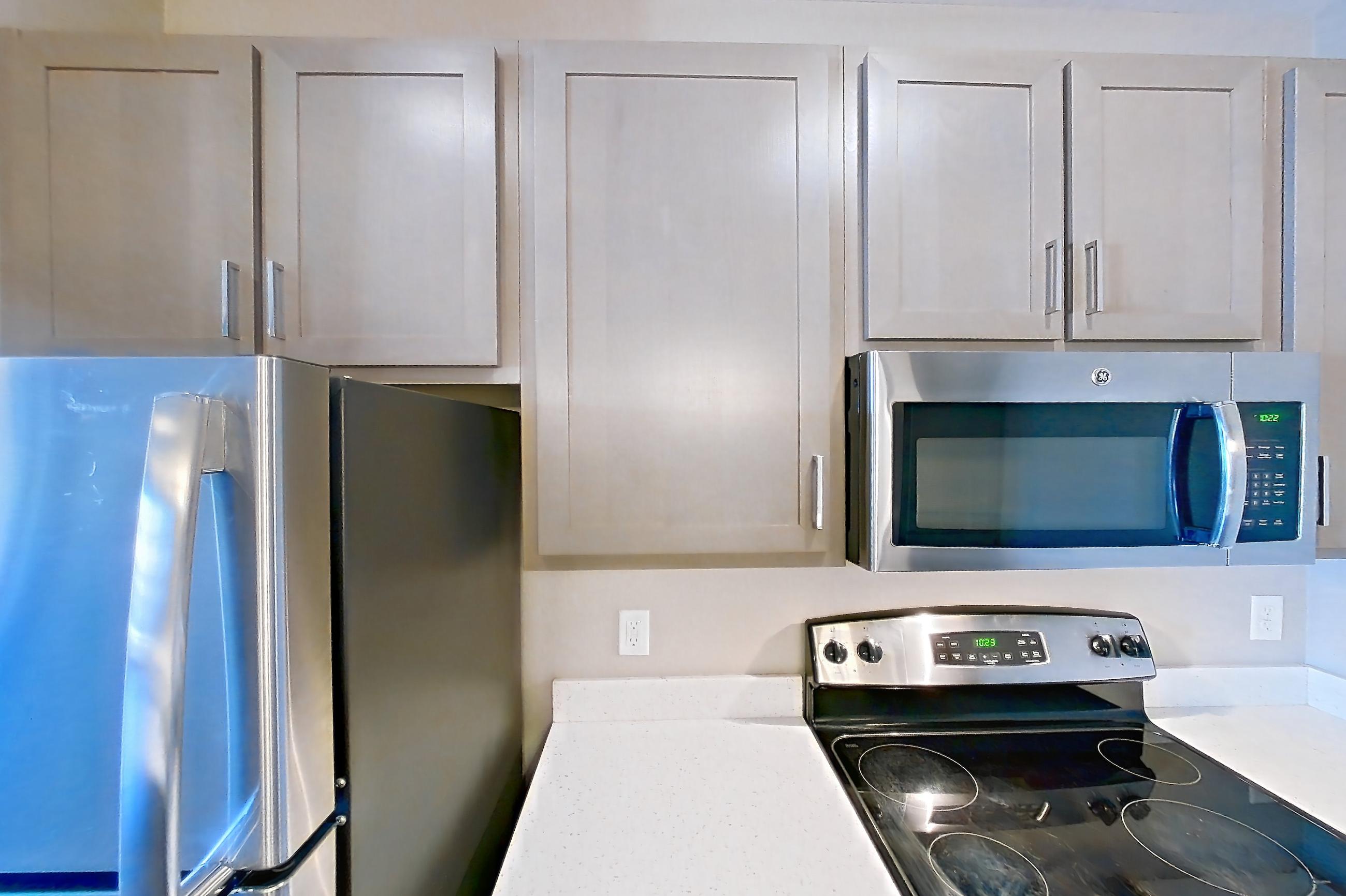 Kitchen in Apartment y206 at Cortland at Ten Mile, C2 - Owyhee floor plan