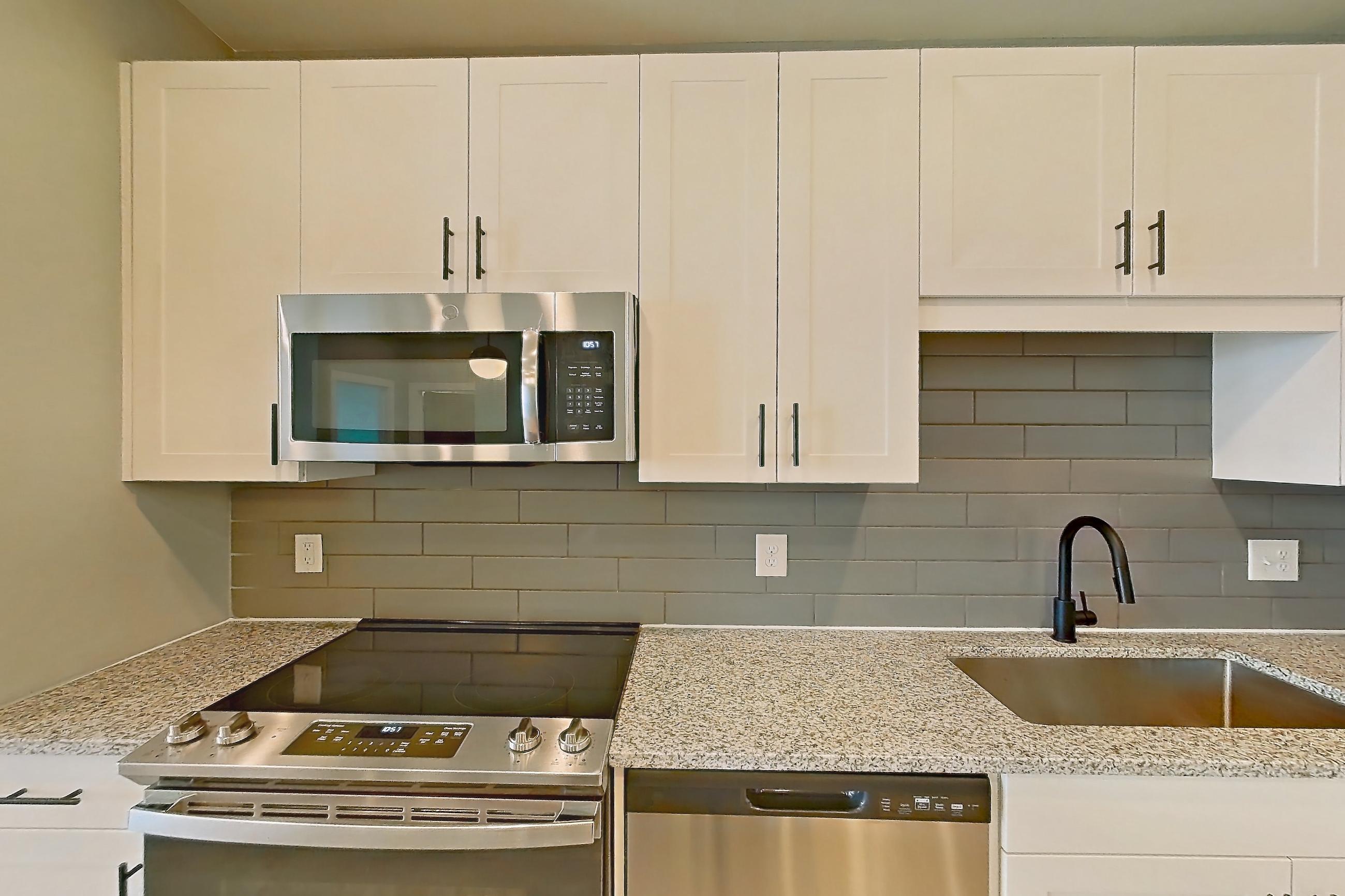 Kitchen in Apartment 1-425 at Cortland Cary, A10 - Coleman/Collins floor plan
