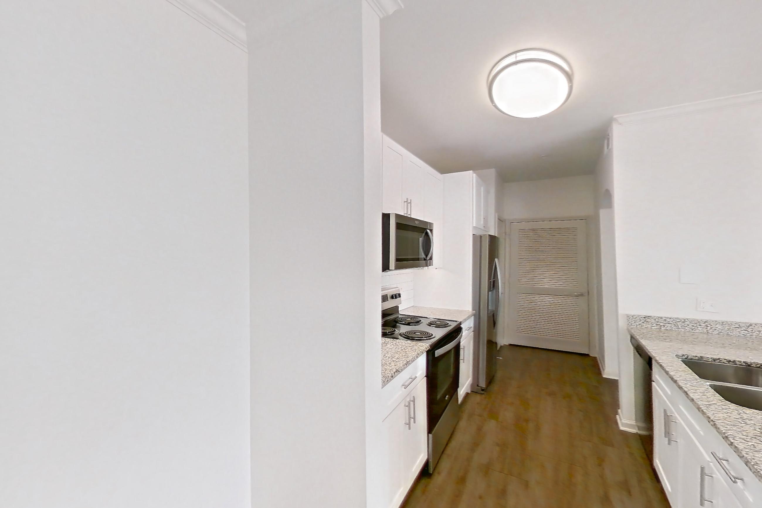 Dining room in Apartment 332 at Cortland Ridglea, B1R - Milburn floor plan