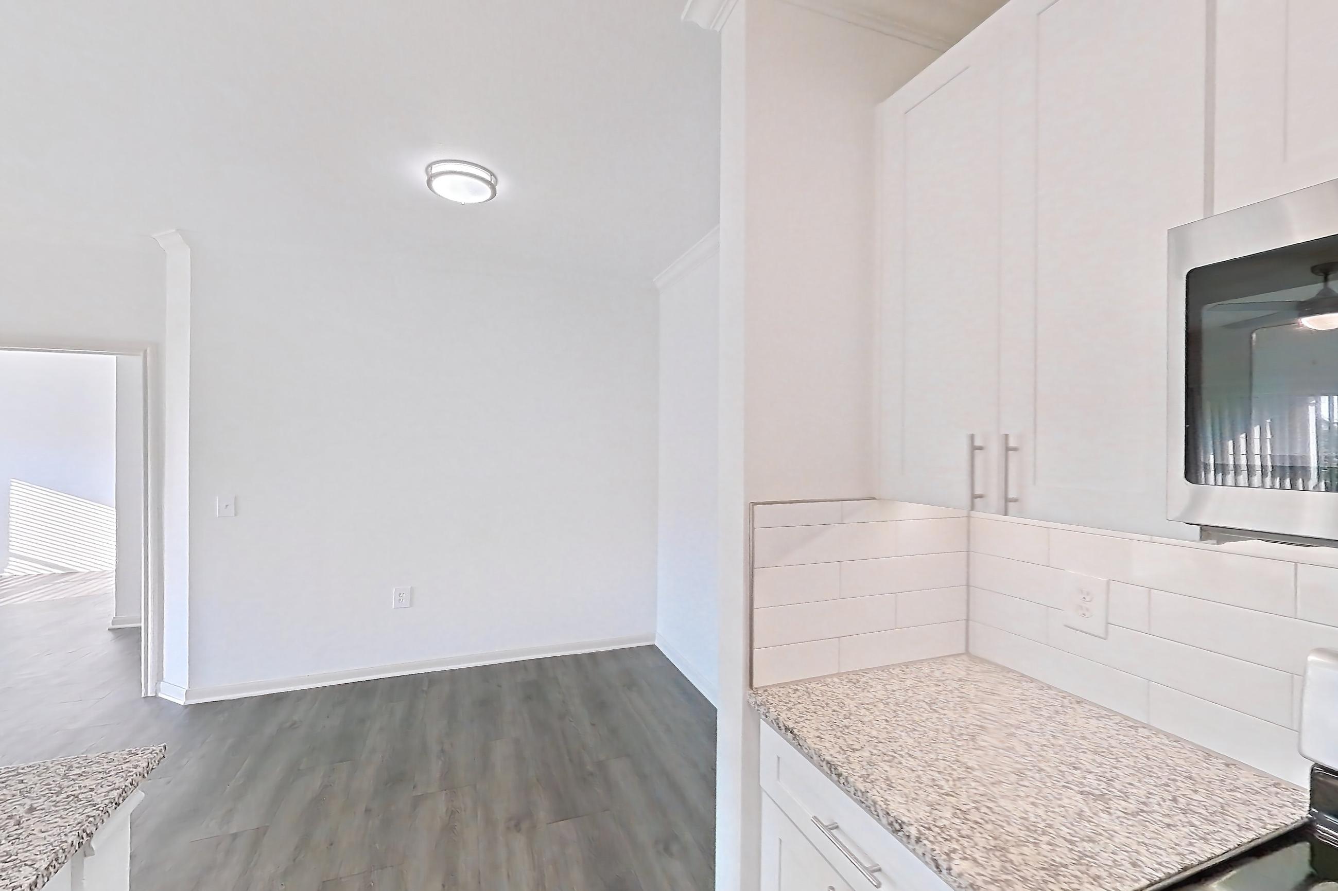 Kitchen in Apartment 332 at Cortland Ridglea, B1R - Milburn floor plan