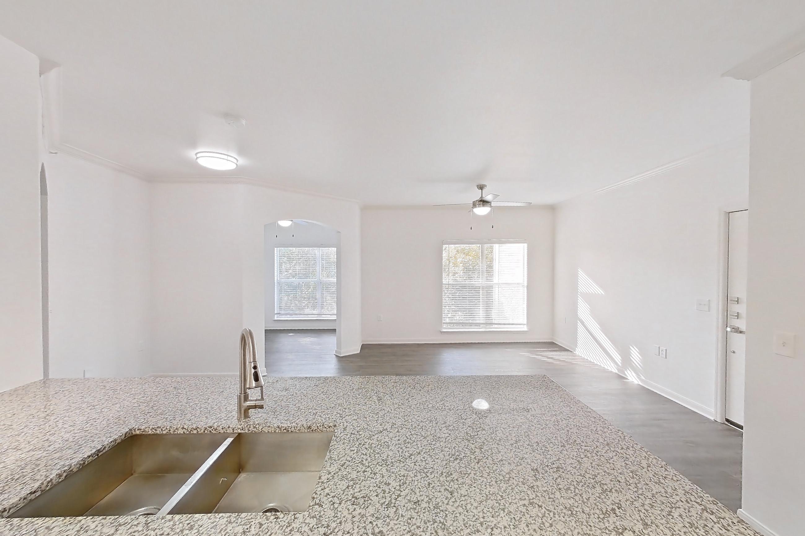 Kitchen in Apartment 638 at Cortland Ridglea, A9R - Houghton with Study floor plan