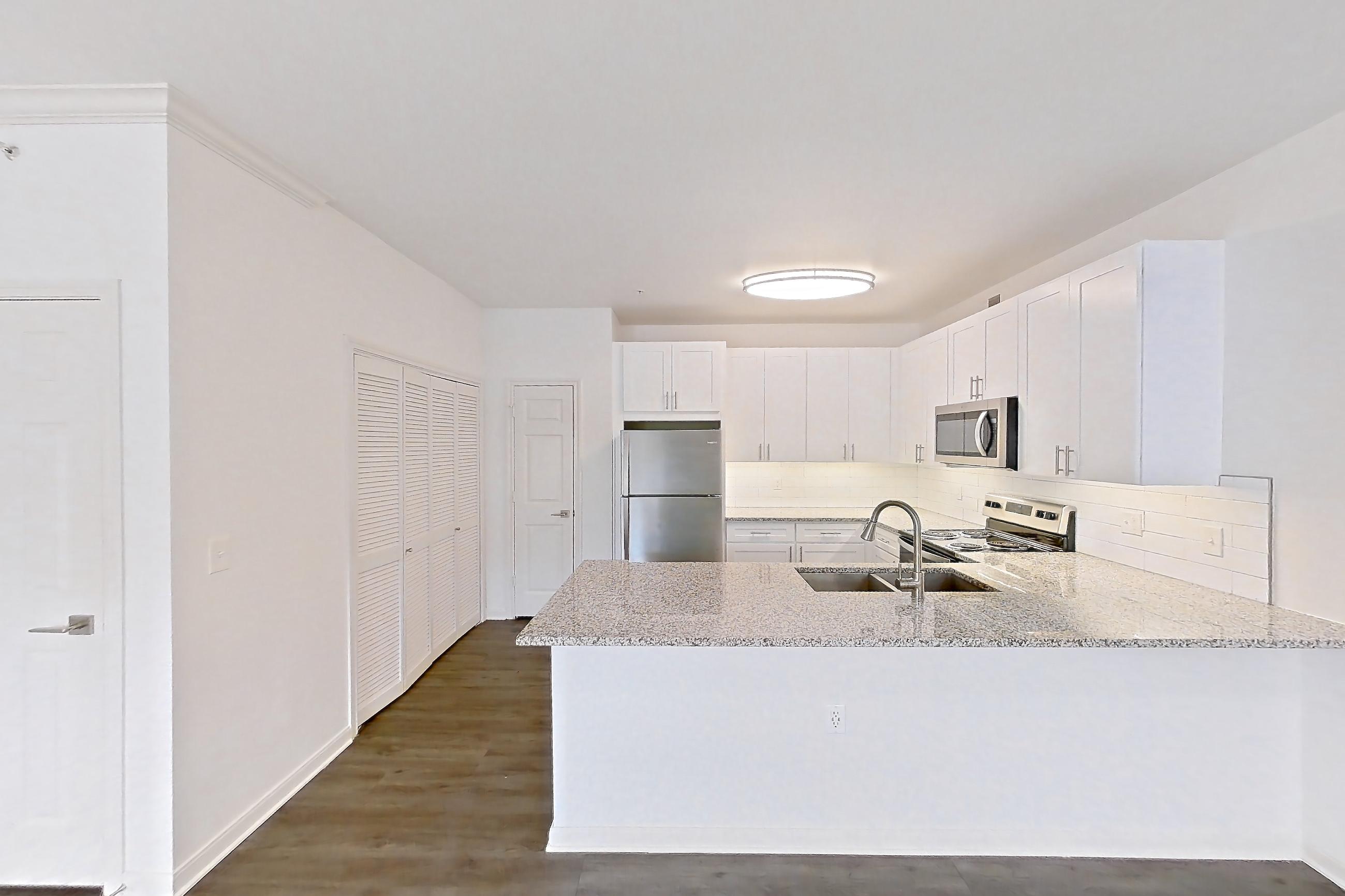Living room in Apartment 638 at Cortland Ridglea, A9R - Houghton with Study floor plan