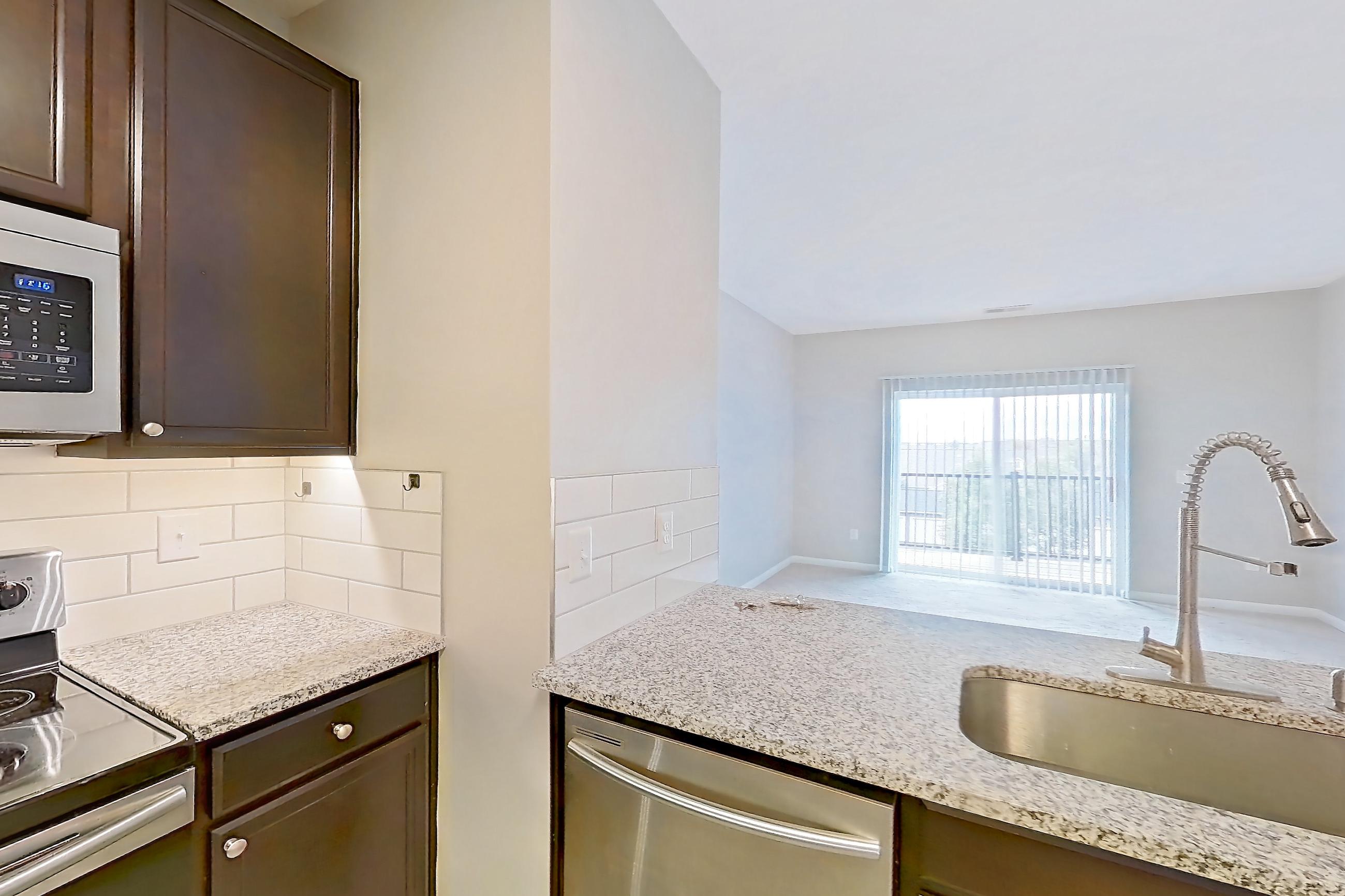 Kitchen in Apartment 304-5137 at Cortland Dublin, A1R - Dublin floor plan