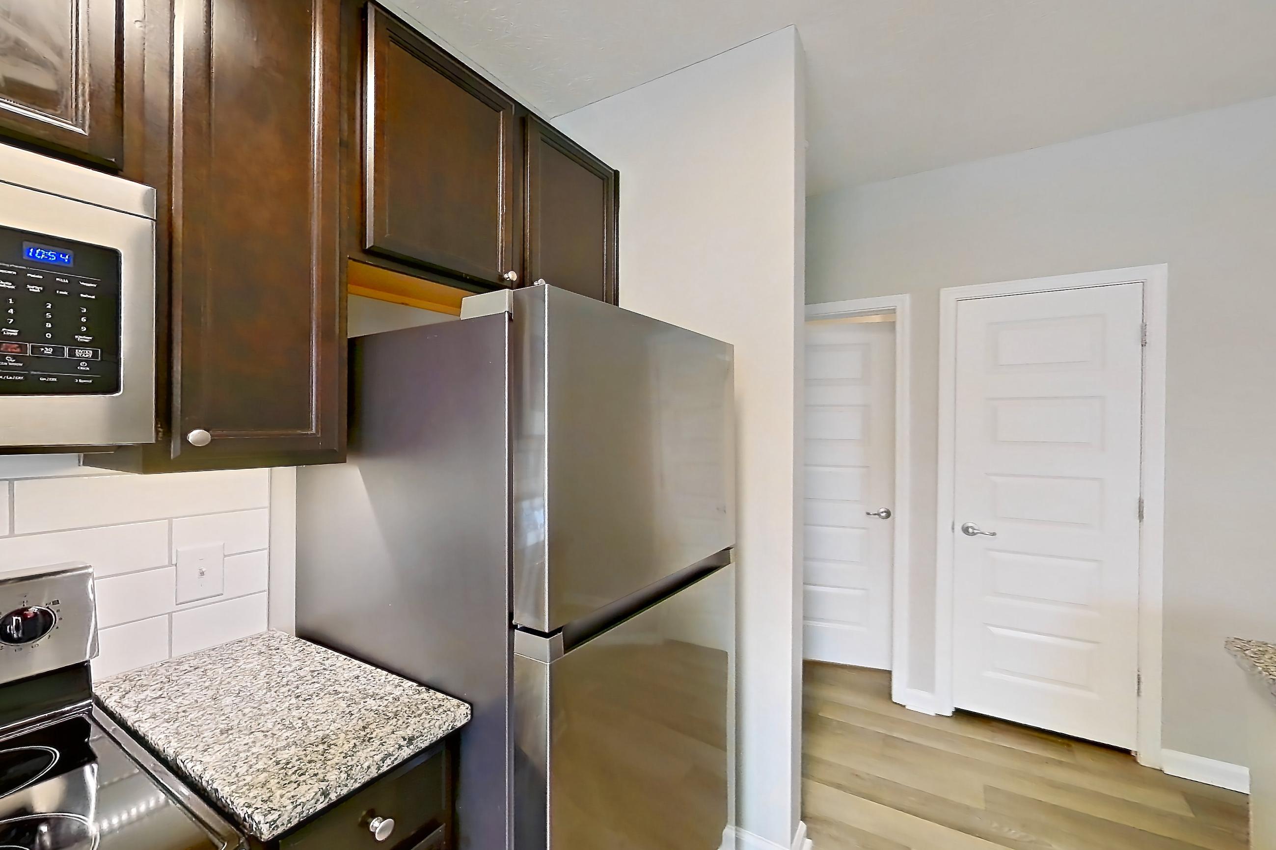 Kitchen in Apartment 108-5189 at Cortland Dublin, B2R - Hilliard floor plan