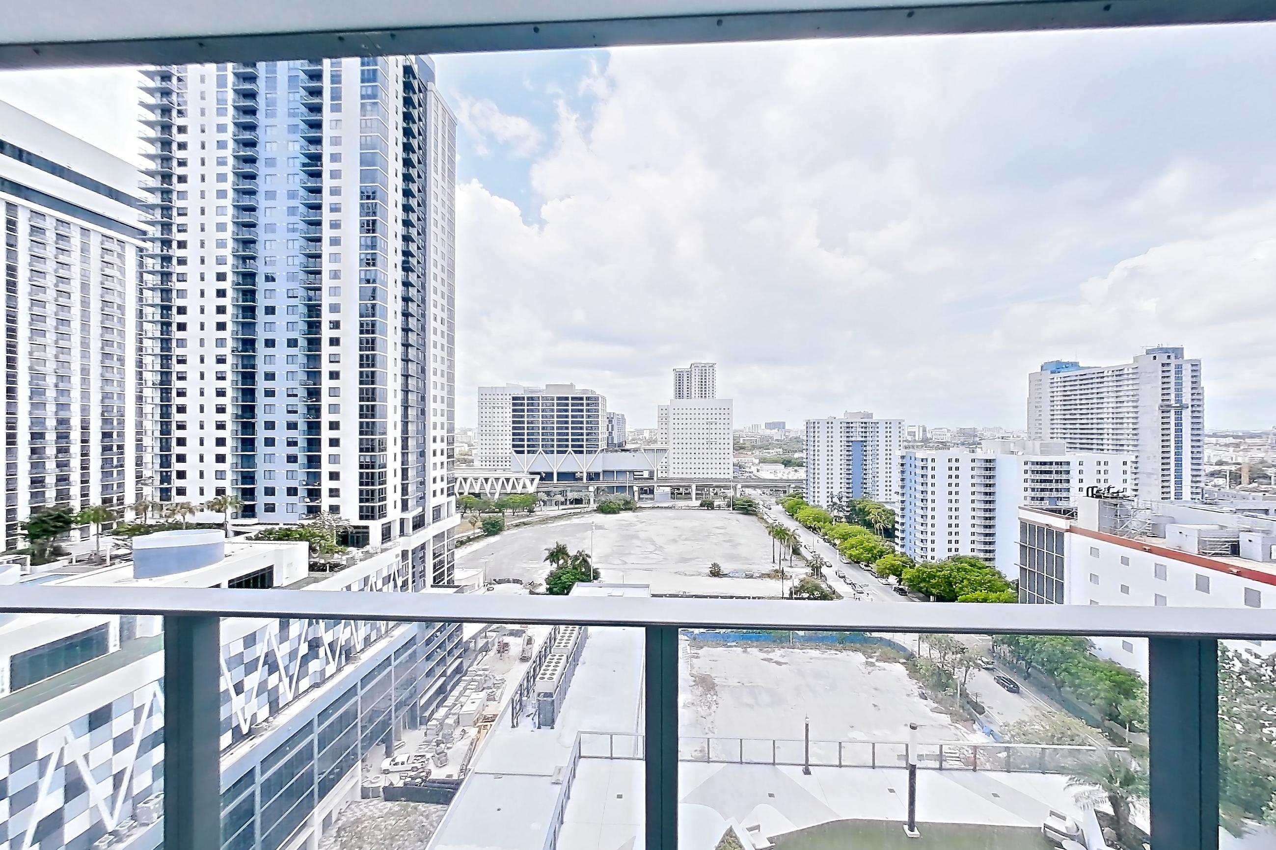 BALCONY WEST LIVING ROOM SIDE (representative of this floor plan)