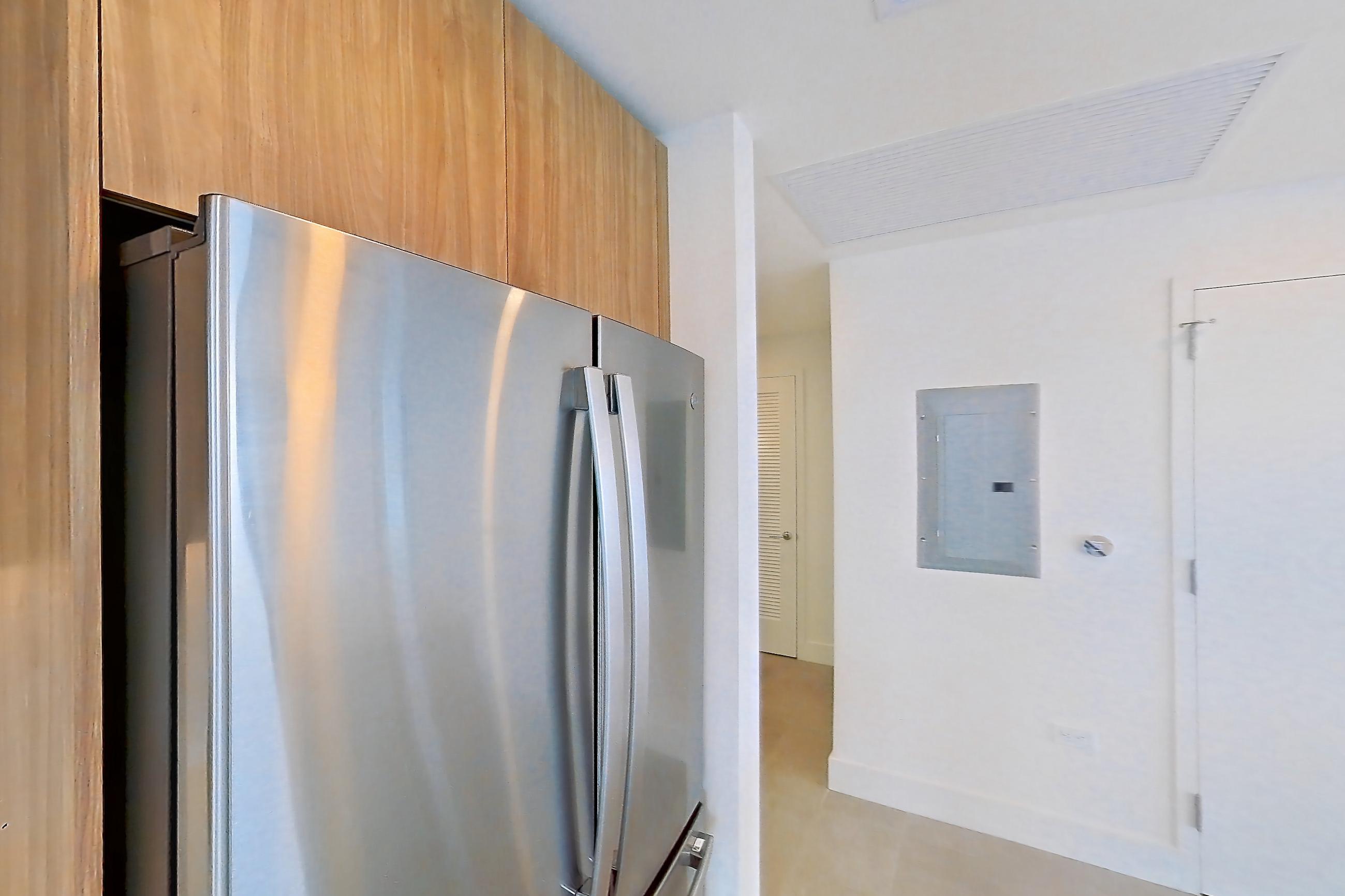 Kitchen in Apartment 2116 at Miami World Tower, B12 floor plan