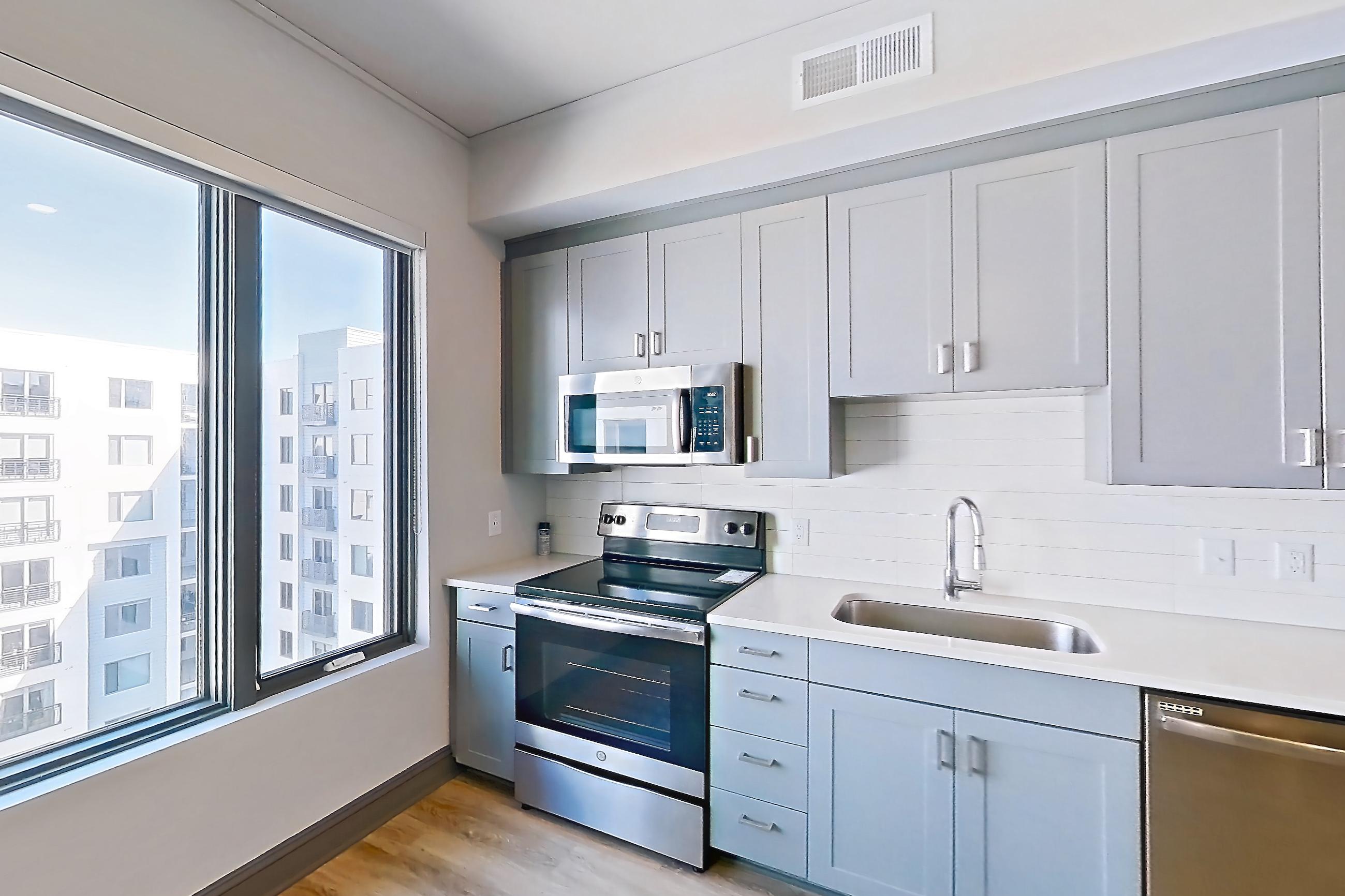 Living room in Apartment 1037 at Cortland Glenwood South, S1 floor plan