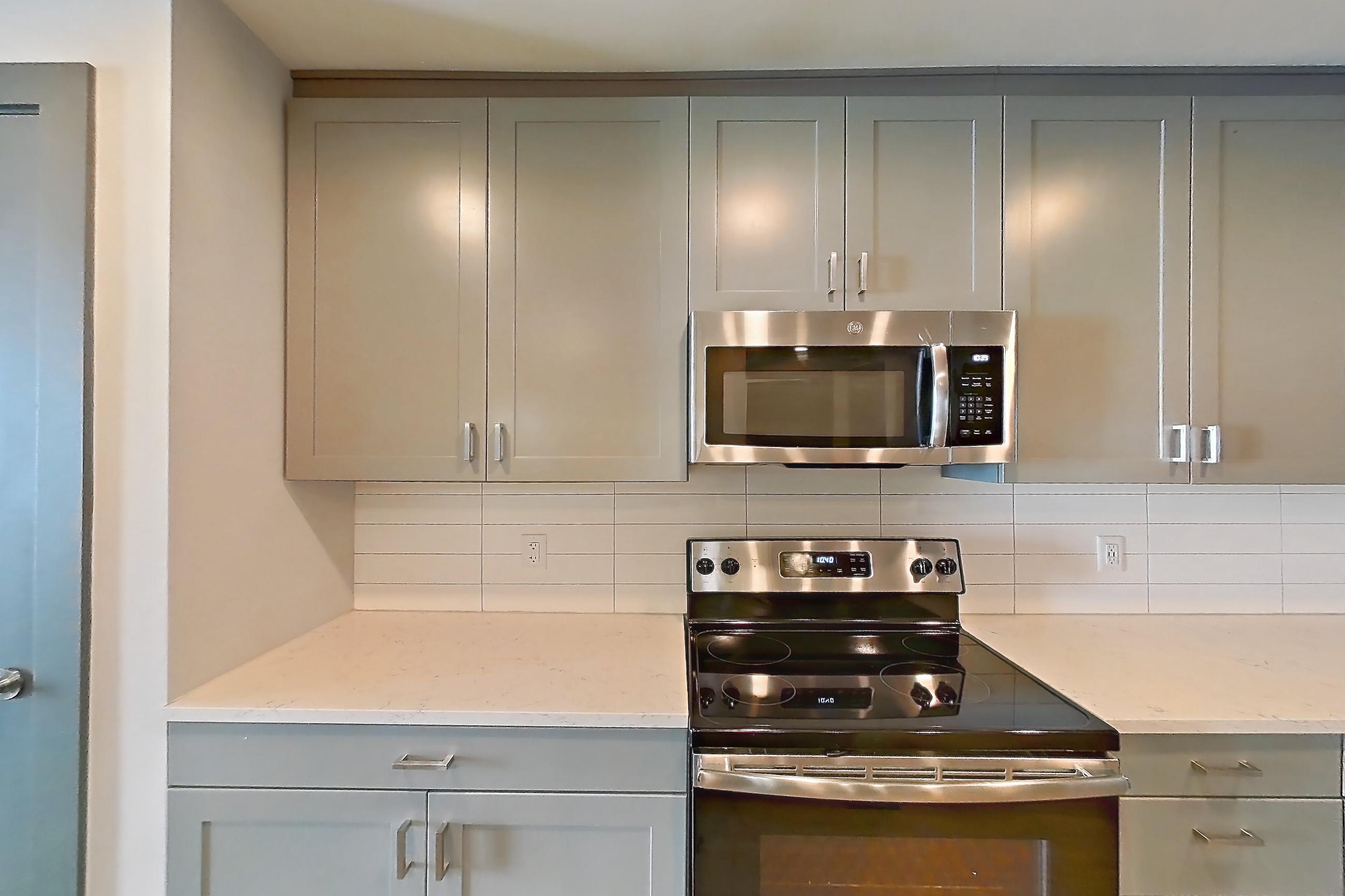 Kitchen in Apartment 639 at Cortland Glenwood South, A21 floor plan